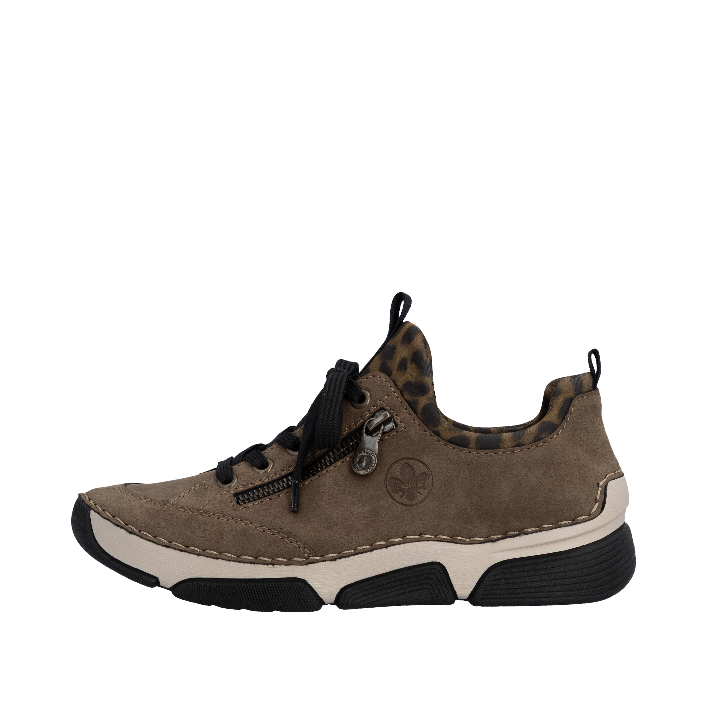 Rieker Slip-On Sneaker  Schlupfschuh, Halbschuh, Freizeitschuh mit weicher Innensohle