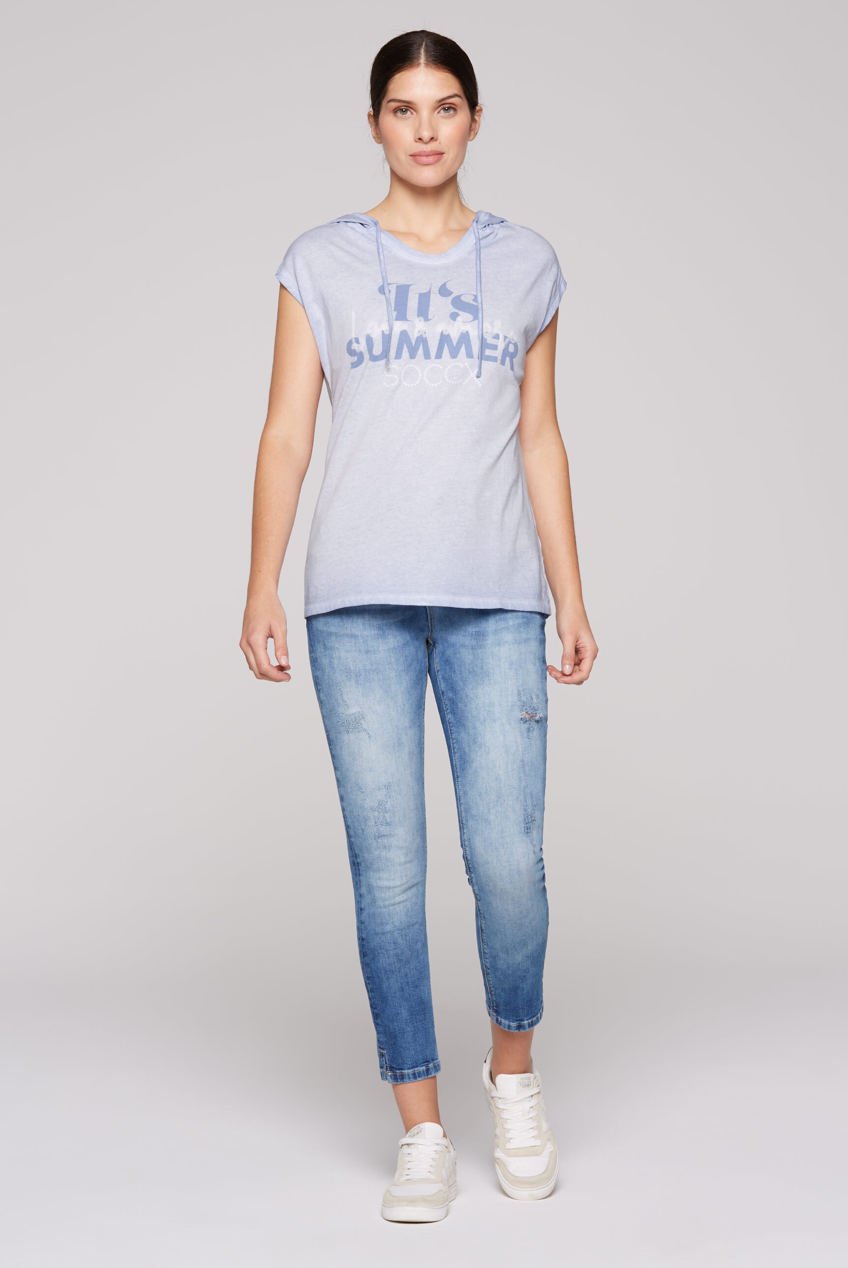 SOCCX Kapuzenshirt, aus Baumwolle