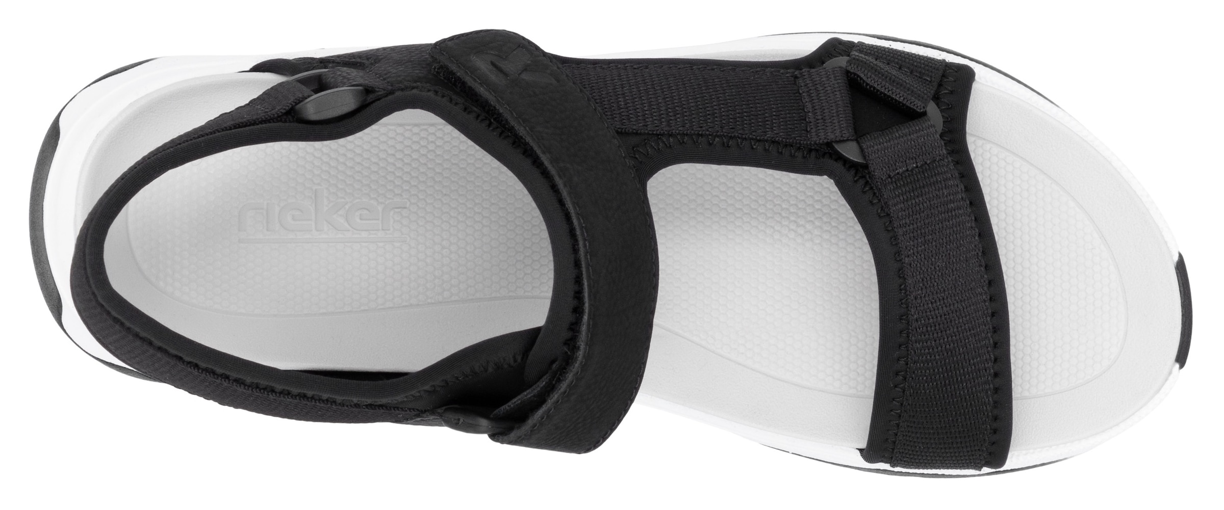 RIEKER Sport Trekkingsandale »Byron Bay vegan«, Outdoorsandale, Sommerschuh, Klettschuh mit RiekerAir Dämpfung