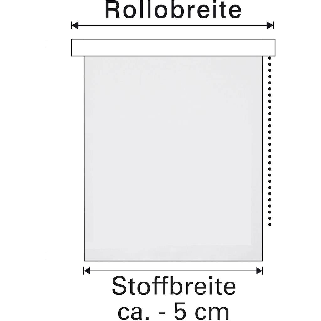 GARDINIA Doppelrollo »Easyfix Doppelrollo«, halbtransparent, ohne Bohren