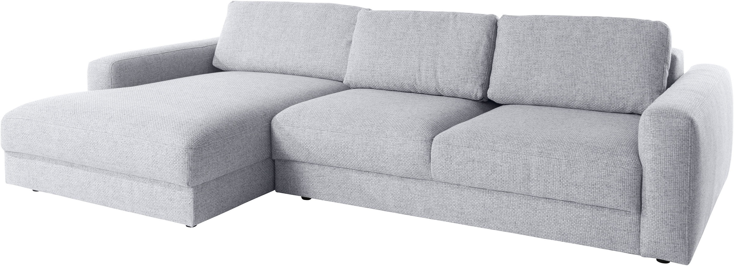 Places of Style Ecksofa »Bloomfield, L-Form«, extra tiefe Sitzfläche, wahlweise mit Sitztiefenverstellung