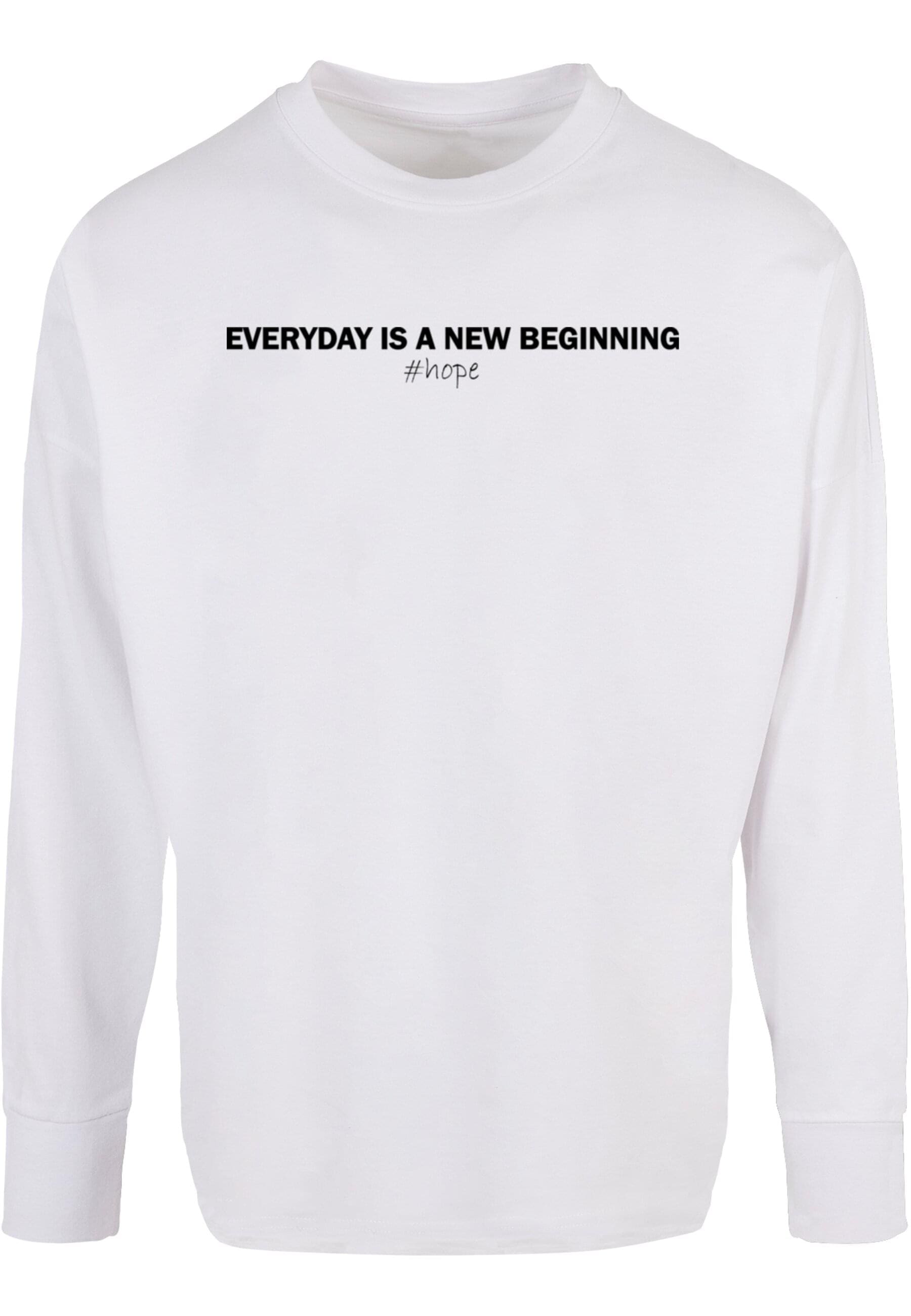 Merchcode Longsleeve "Merchcode Herren Hope Oversized Longsleeve" 1 Stk. tl günstig online kaufen