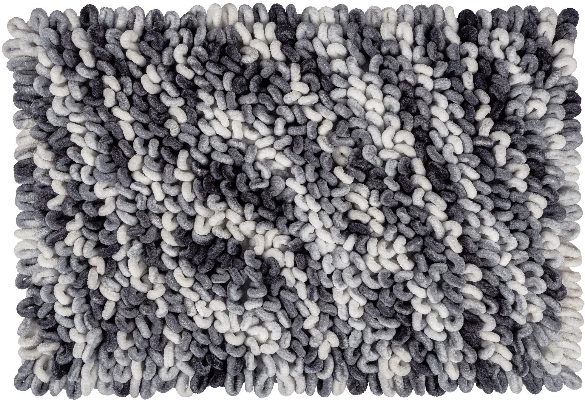 WENKO Badematte "Lerici" Höhe 60 mm rutschhemmend beschichtet fusselfreier günstig online kaufen