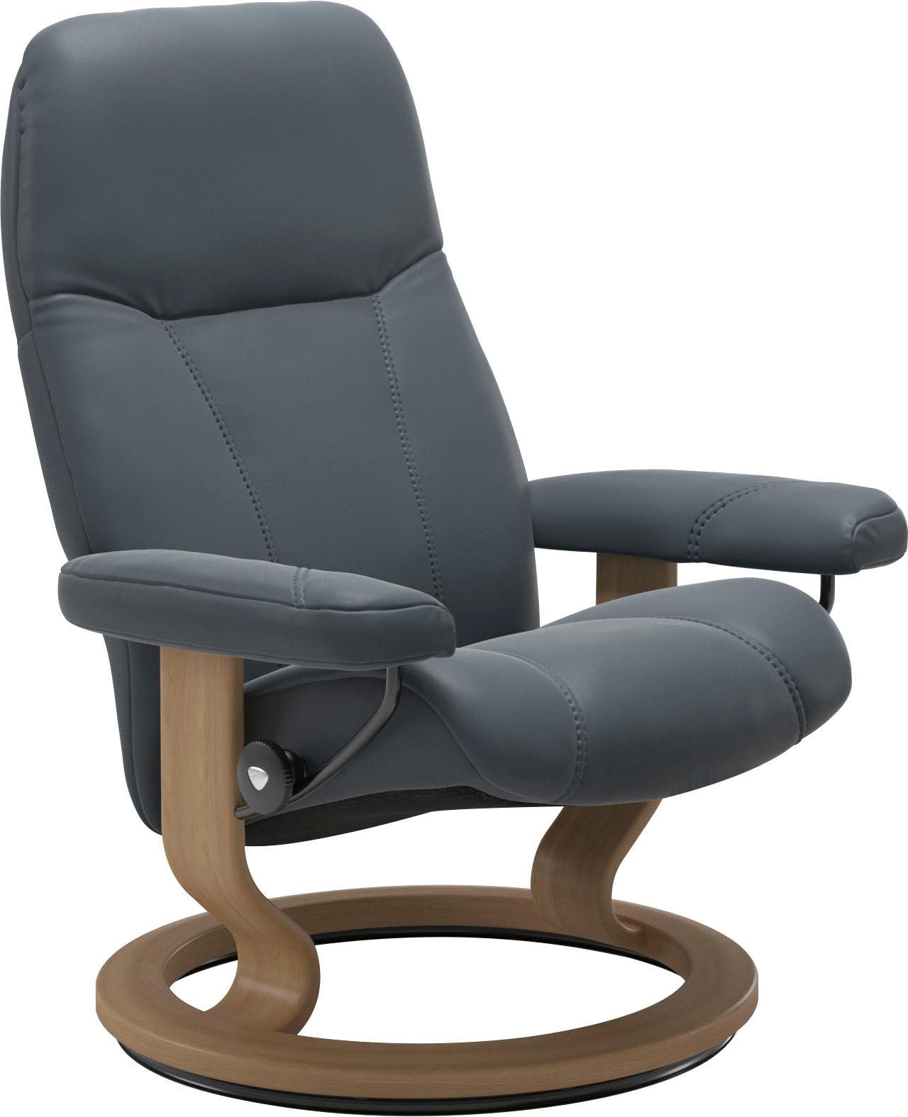 Stressless "Consul" mit Classic Base, Größe M, Gestell Eiche günstig online kaufen