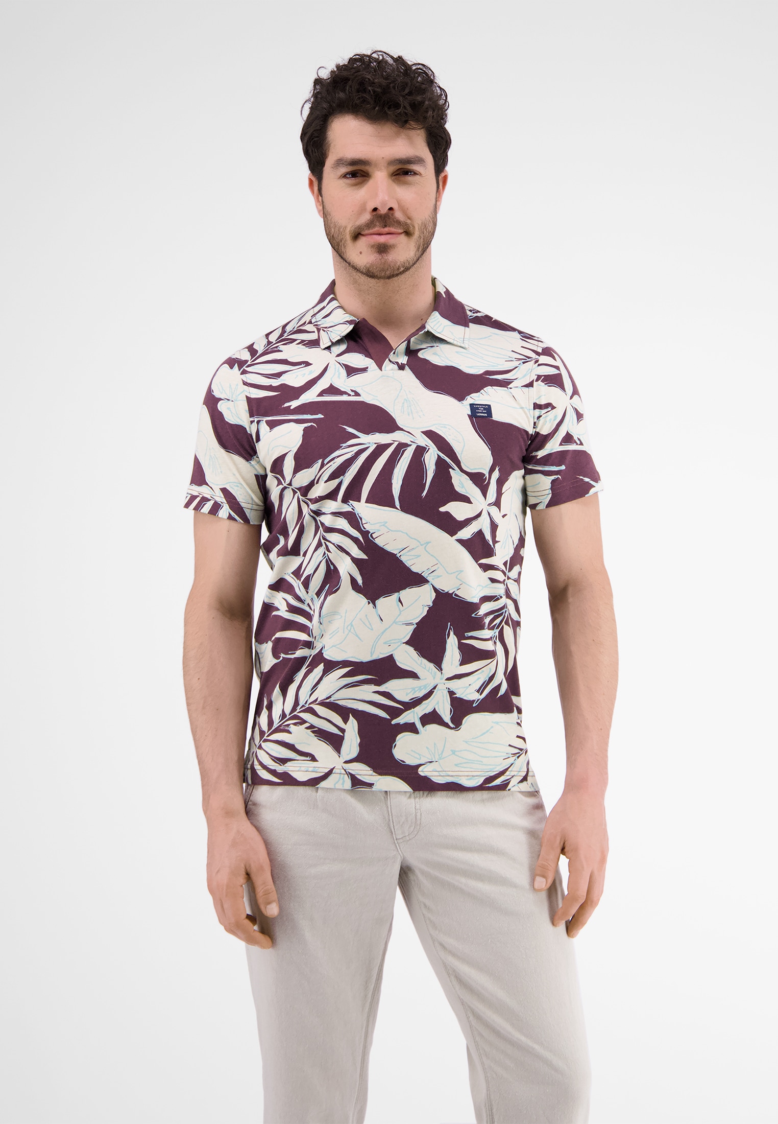 LERROS Poloshirt "LERROS Poloshirt *Hawaii*"