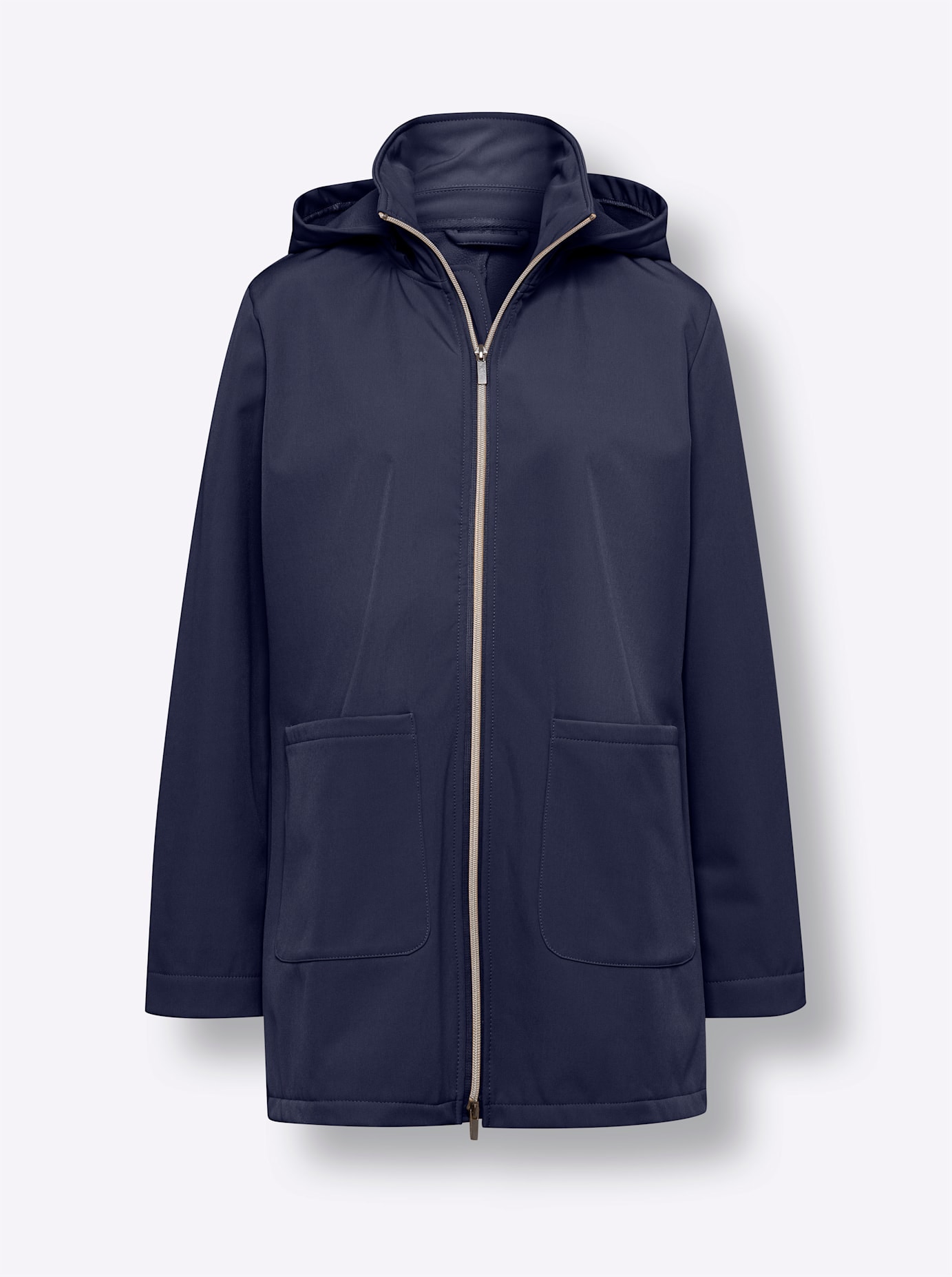 Classic Basics Softshelljacke, mit Kapuze