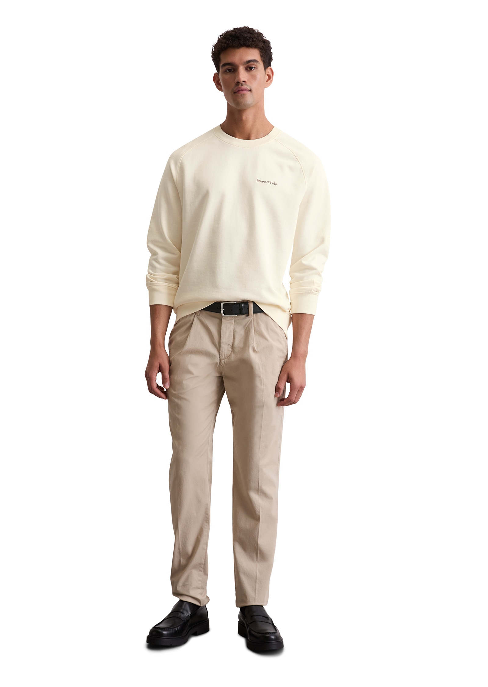 Marc O'Polo Sweatshirt »aus recycelter Baumwolle«