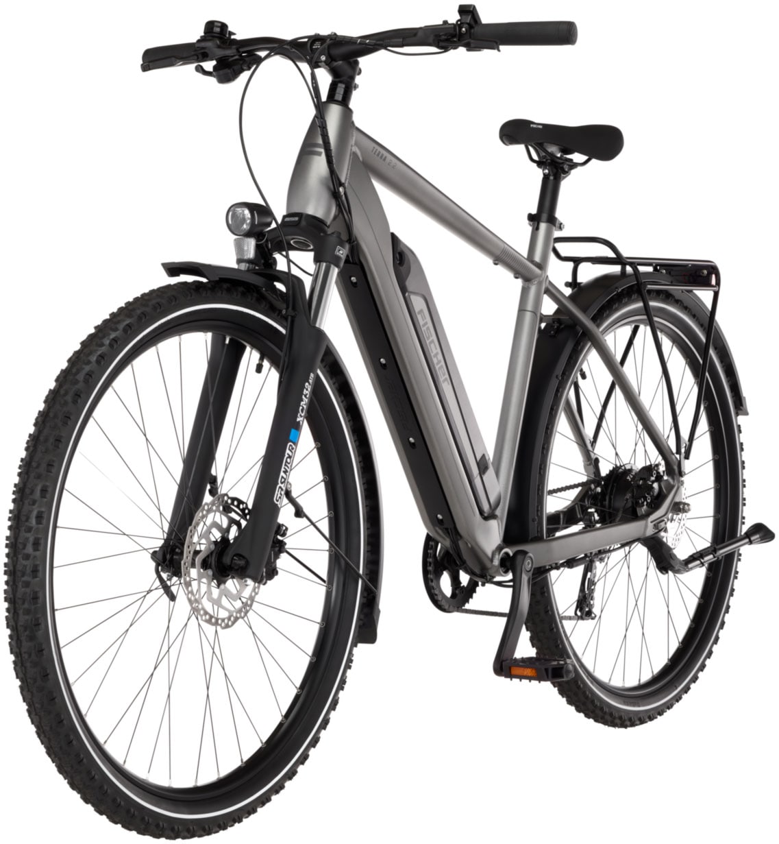 FISCHER Fahrrad E-Bike »TERRA 2.2 688 55«, 8 Gang, Shimano, ACERA, (mit Akku-Ladegerät-mit Werkzeug)