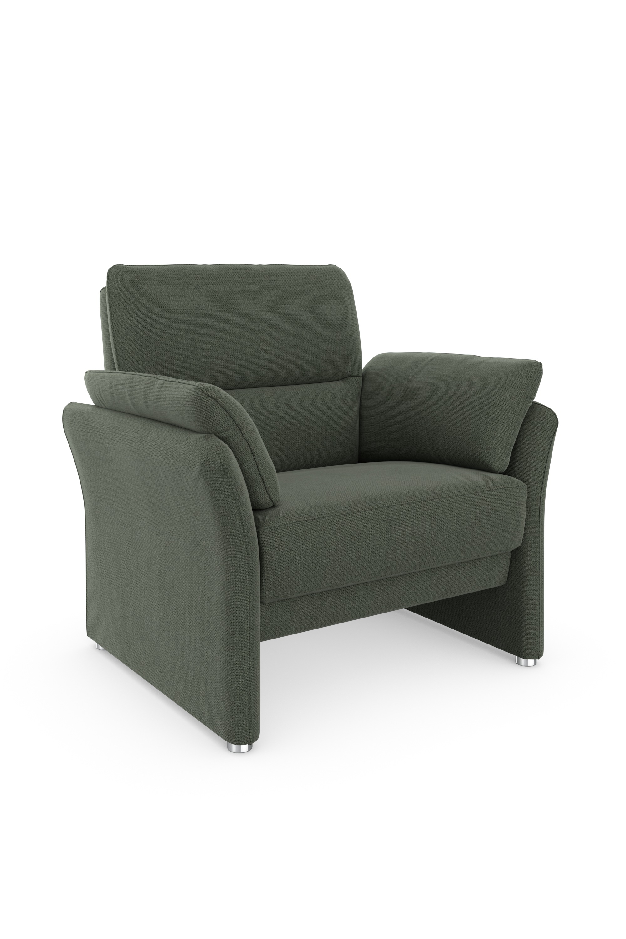 Thumbnail - DOMO collection Sessel "Pina elegant und zeitloser Clubsessel, bequemer Cocktailsessel" Hoher Sitzkomfort, Microfaser ho...