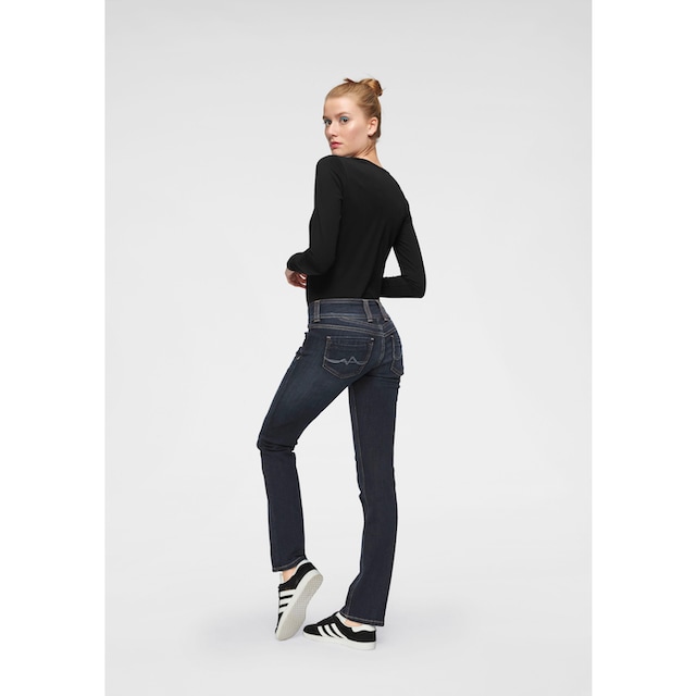 Pepe Jeans Straight-Jeans »GEN«, in schöner Qualtät mit geradem Bein und  Doppel-Knopf-Bund für kaufen | BAUR