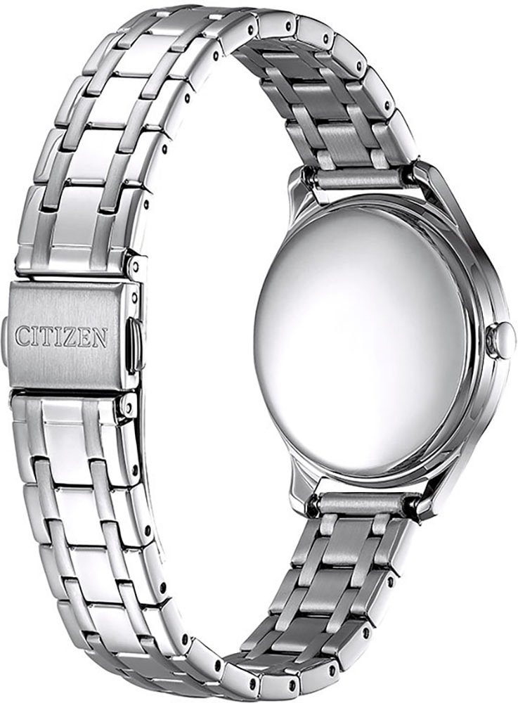 Citizen Solaruhr, Armbanduhr, Damenuhr, analog, Edelstahlarmband