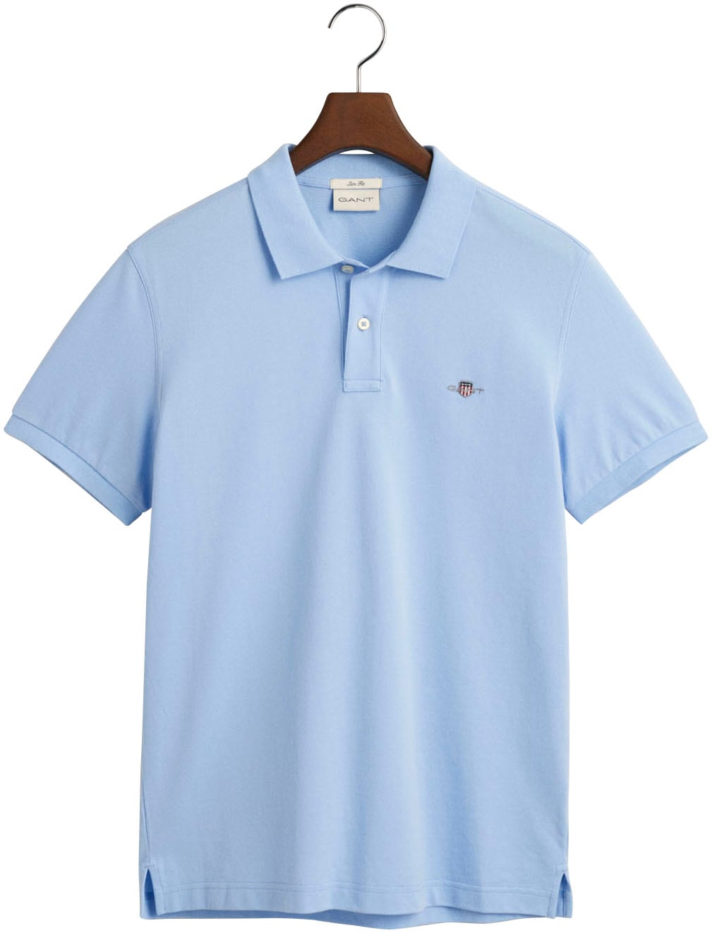 Gant Poloshirt »SLIM SHIELD SS PIQUE POLO«, mit Logostickerei auf der Brust