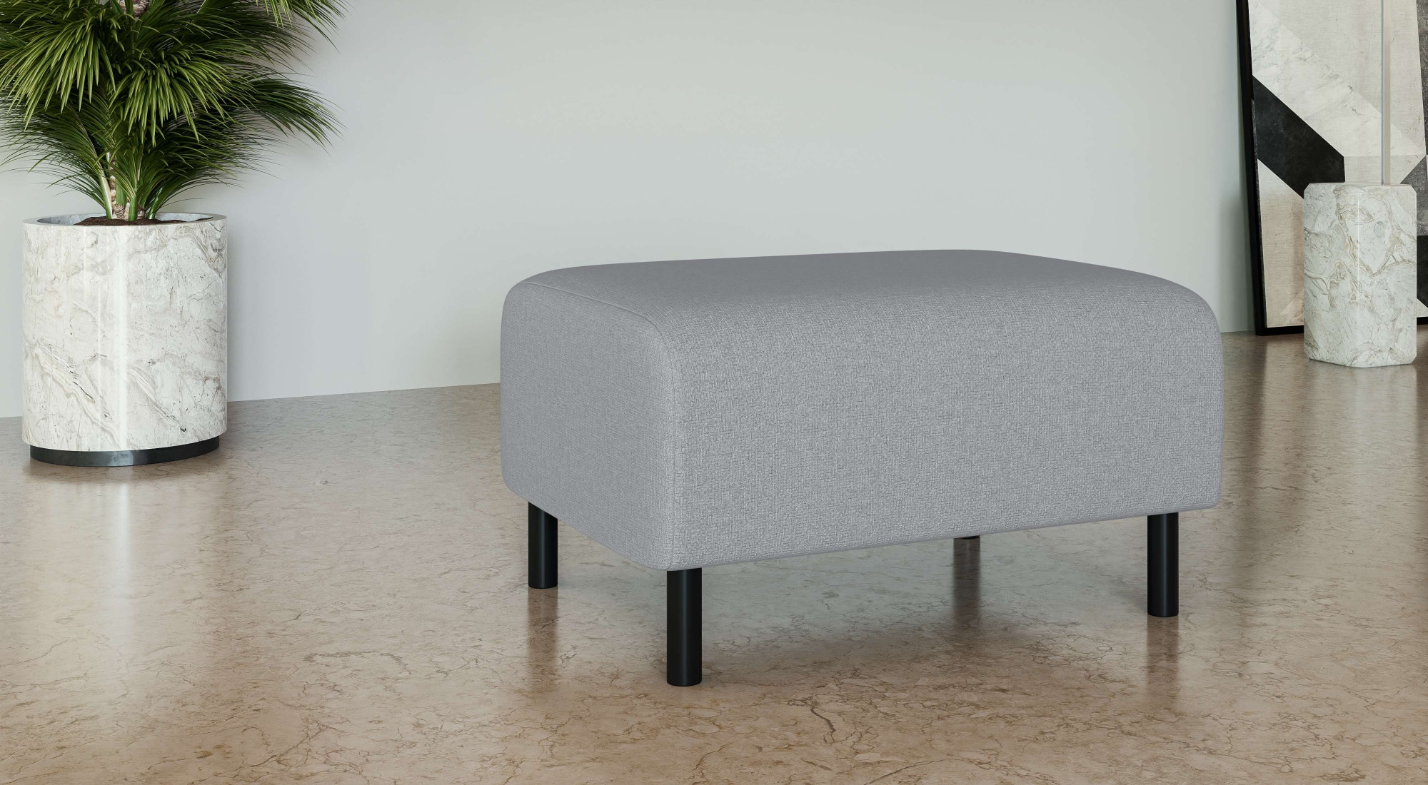 Home affaire Polsterhocker "Glandine"