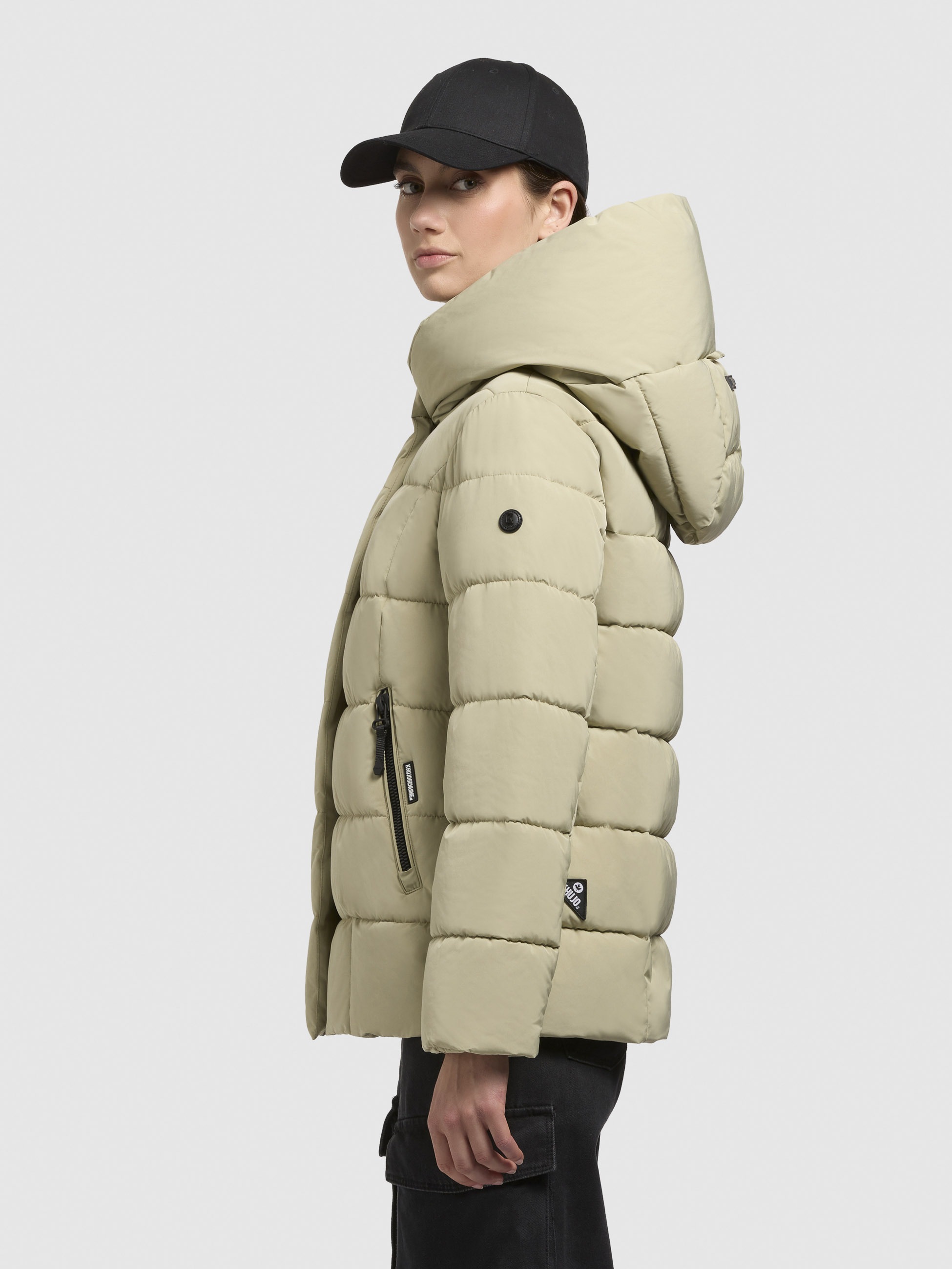 khujo Steppjacke »CAMEA«, mit Kapuze