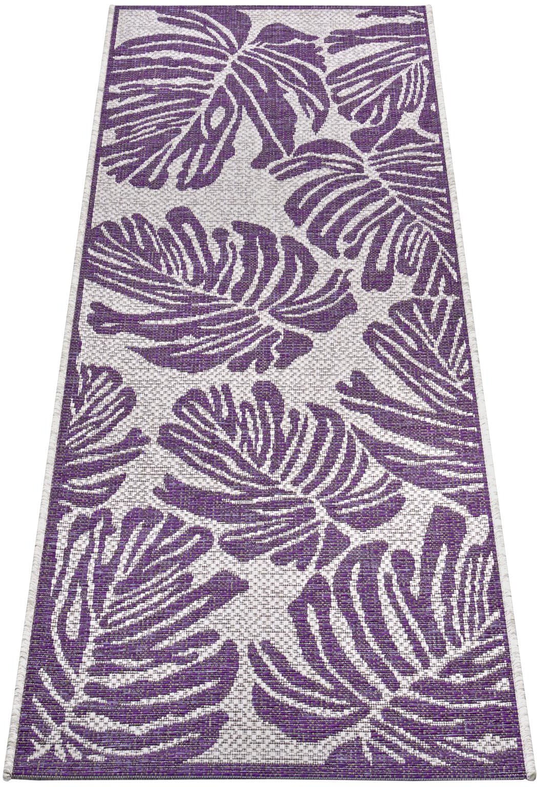NORTHRUGS Läufer »Monstera«, rechteckig, 4 mm Höhe, Dank des sorgfältig ausgewählten Materials aus 100% Polypropylen.