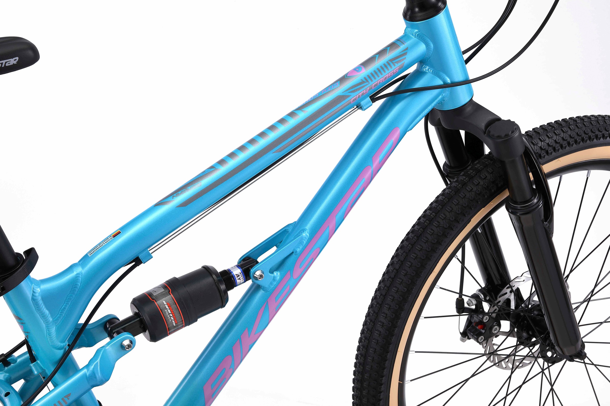 Bikestar Jugendfahrrad, 21 Gang, Shimano, RD-TY21 Schaltwerk, Kettenschaltung