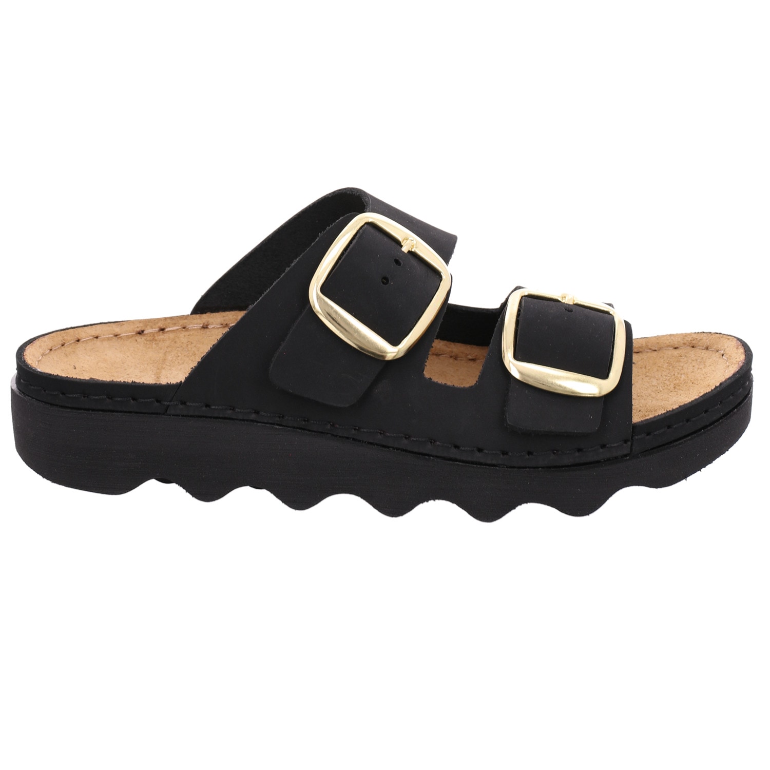 Rohde Pantolette »Foggia-D«  Hausschuh, Sommerschuh, Strandschuh mit Plateausohle