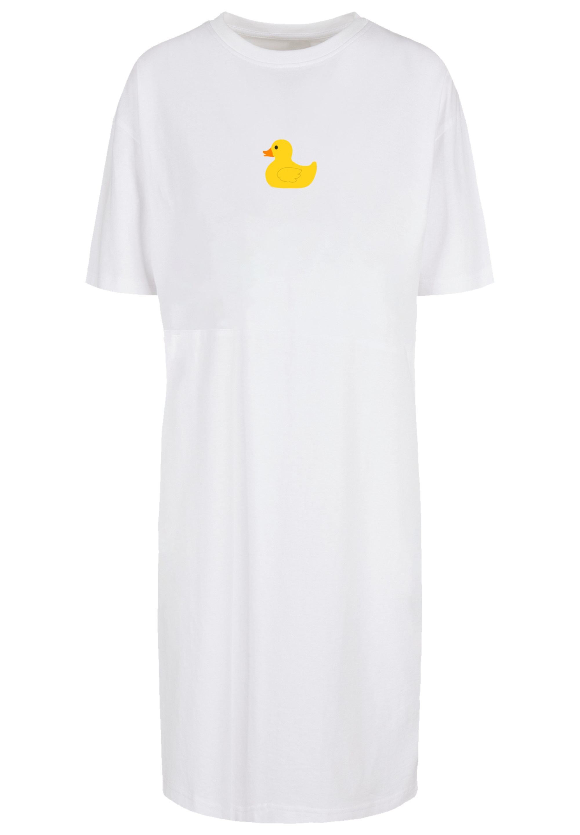 F4NT4STIC Shirtkleid »Ente Gelb«, Print