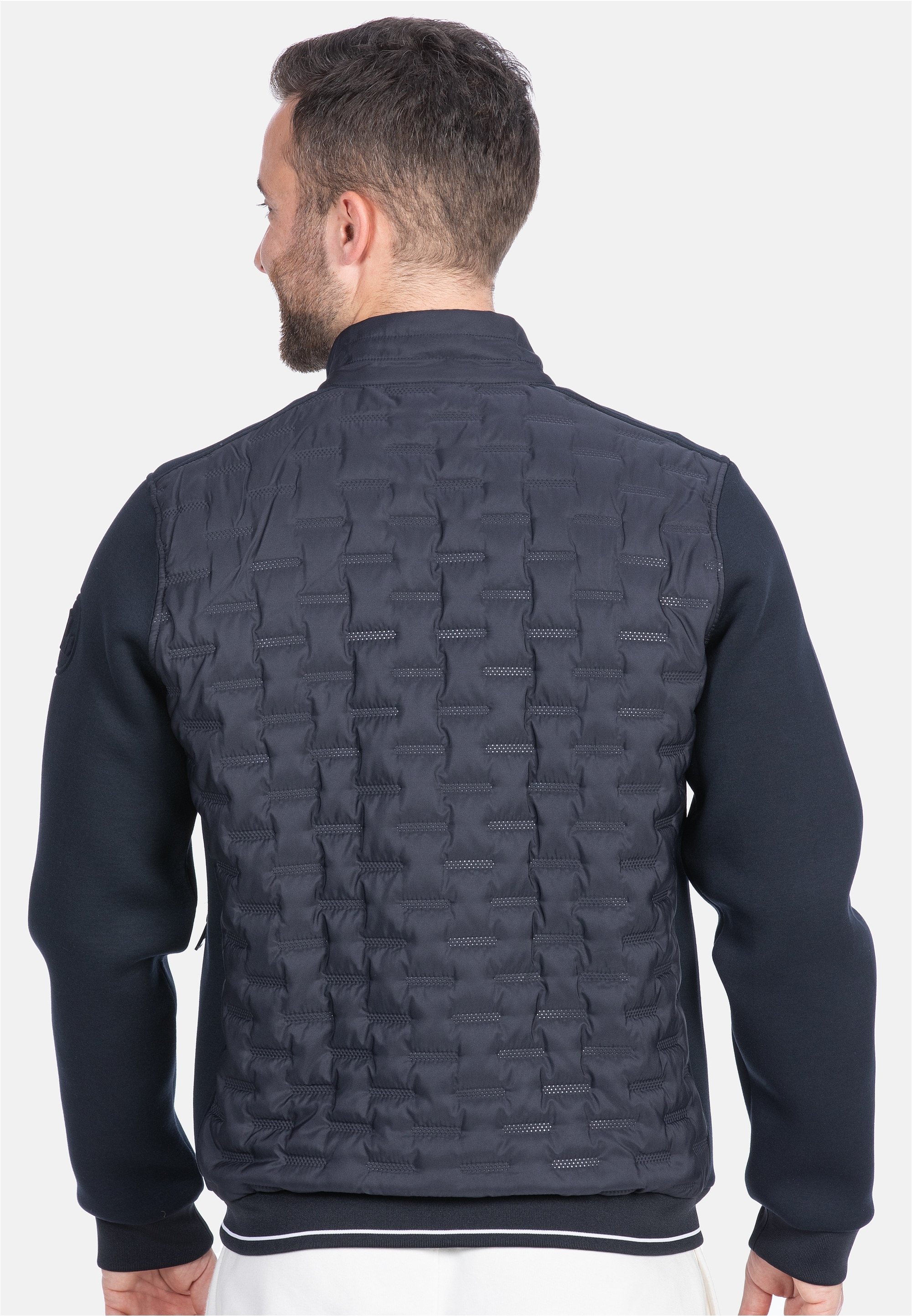 New Canadian Steppjacke, mit elastischem Strickeinsatz