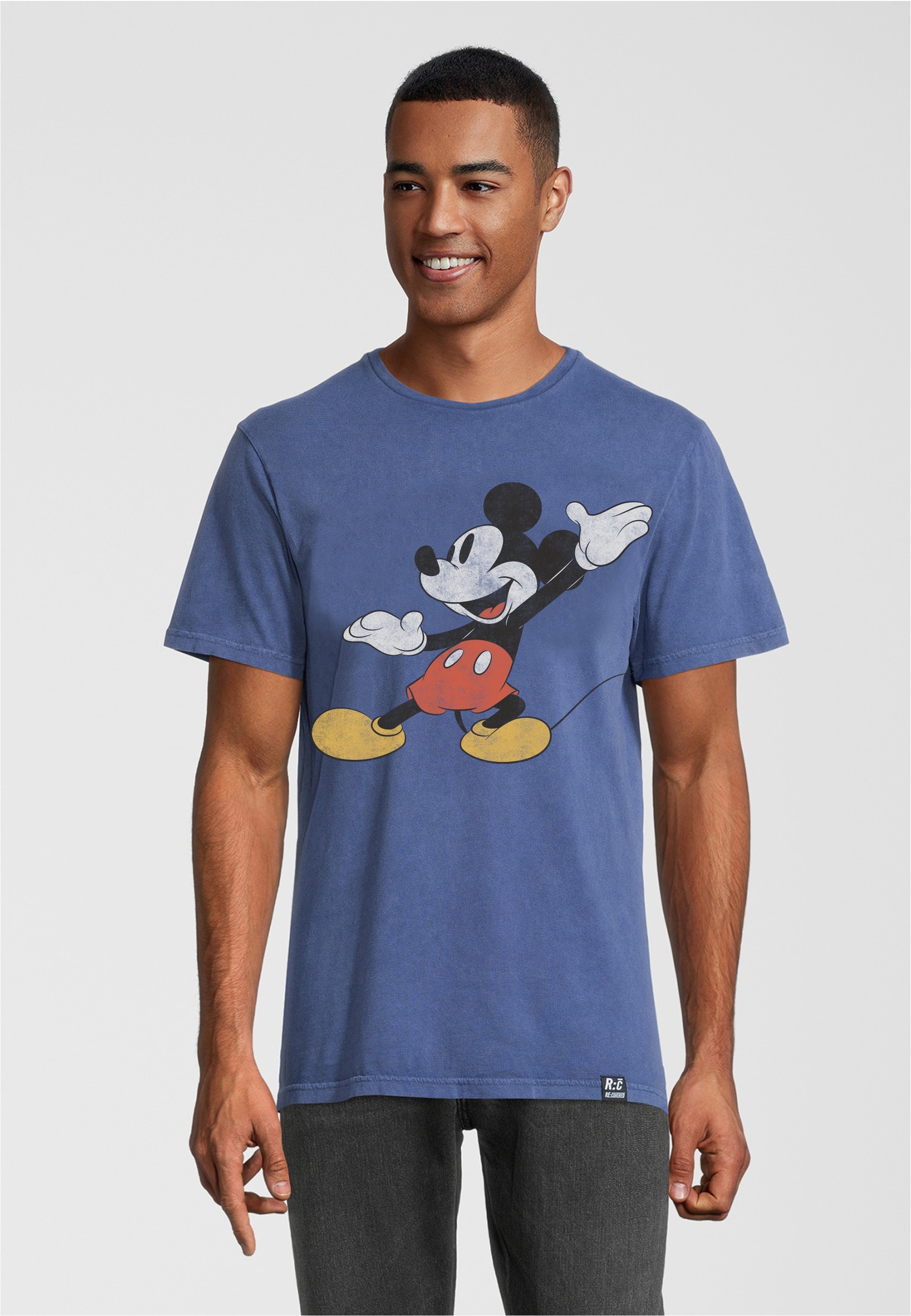 Recovered T-Shirt "Disney Mickey Mouse Posing", im zeitlosen Design günstig online kaufen