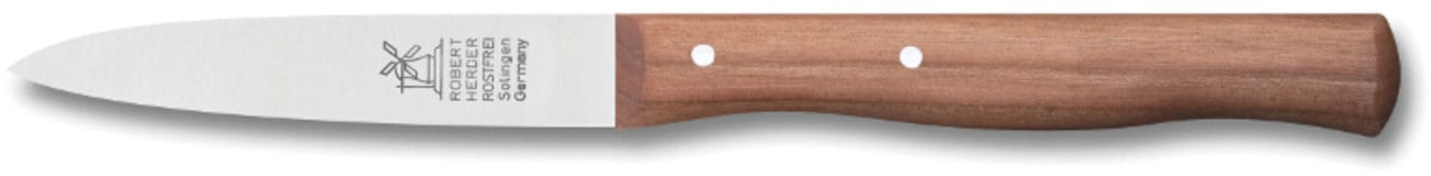 Windmühlenmesser Gemüsemesser "Klassiker" 18,5 cm Kirsche, Klingenlänge 8,5 cm rostfrei