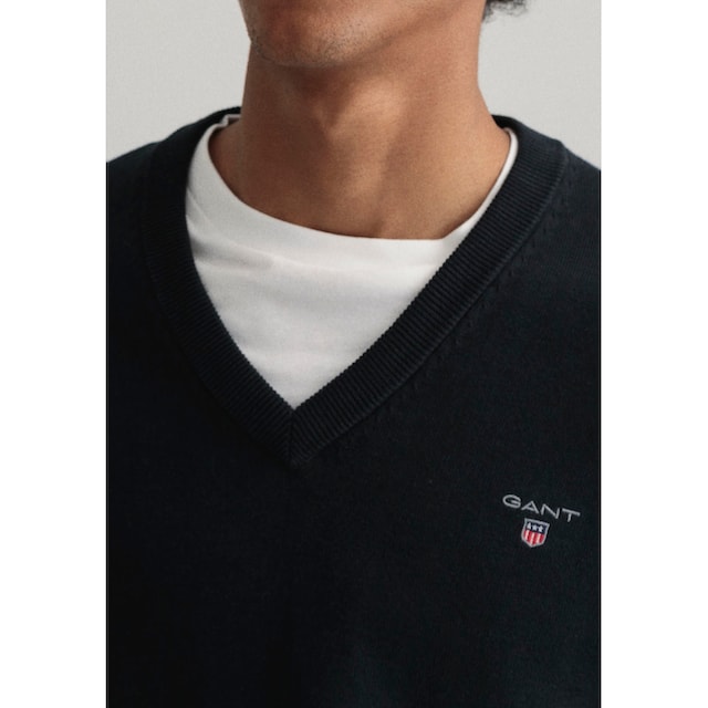 V-NECK V-Ausschnitt-Pullover | BAUR NEW« kaufen - ▷ Gant »CLASSIC COTTON