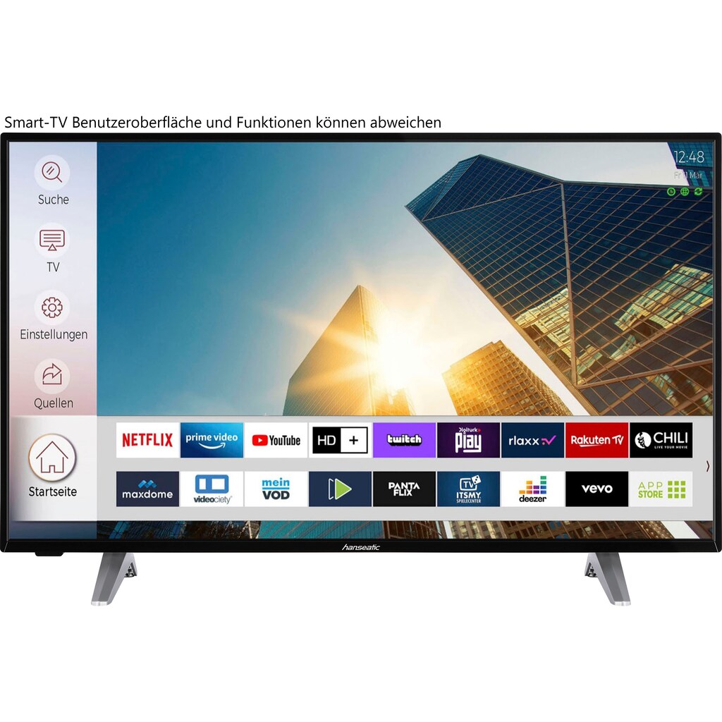 Hanseatic LED-Fernseher »43H700UDS«, 108 cm/43 Zoll, 4K Ultra HD, Smart-TV