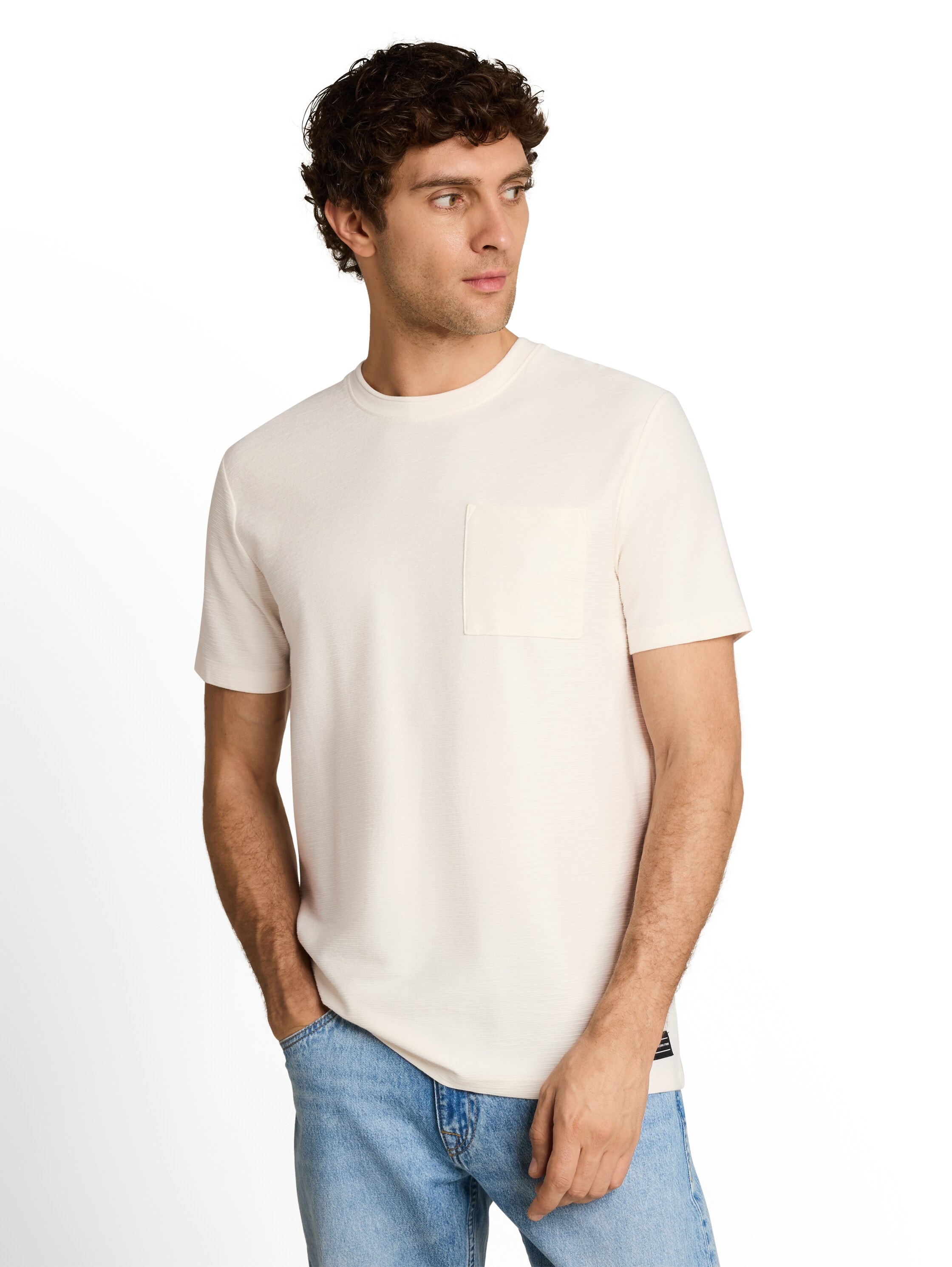 TOM TAILOR Denim Rundhalsshirt
