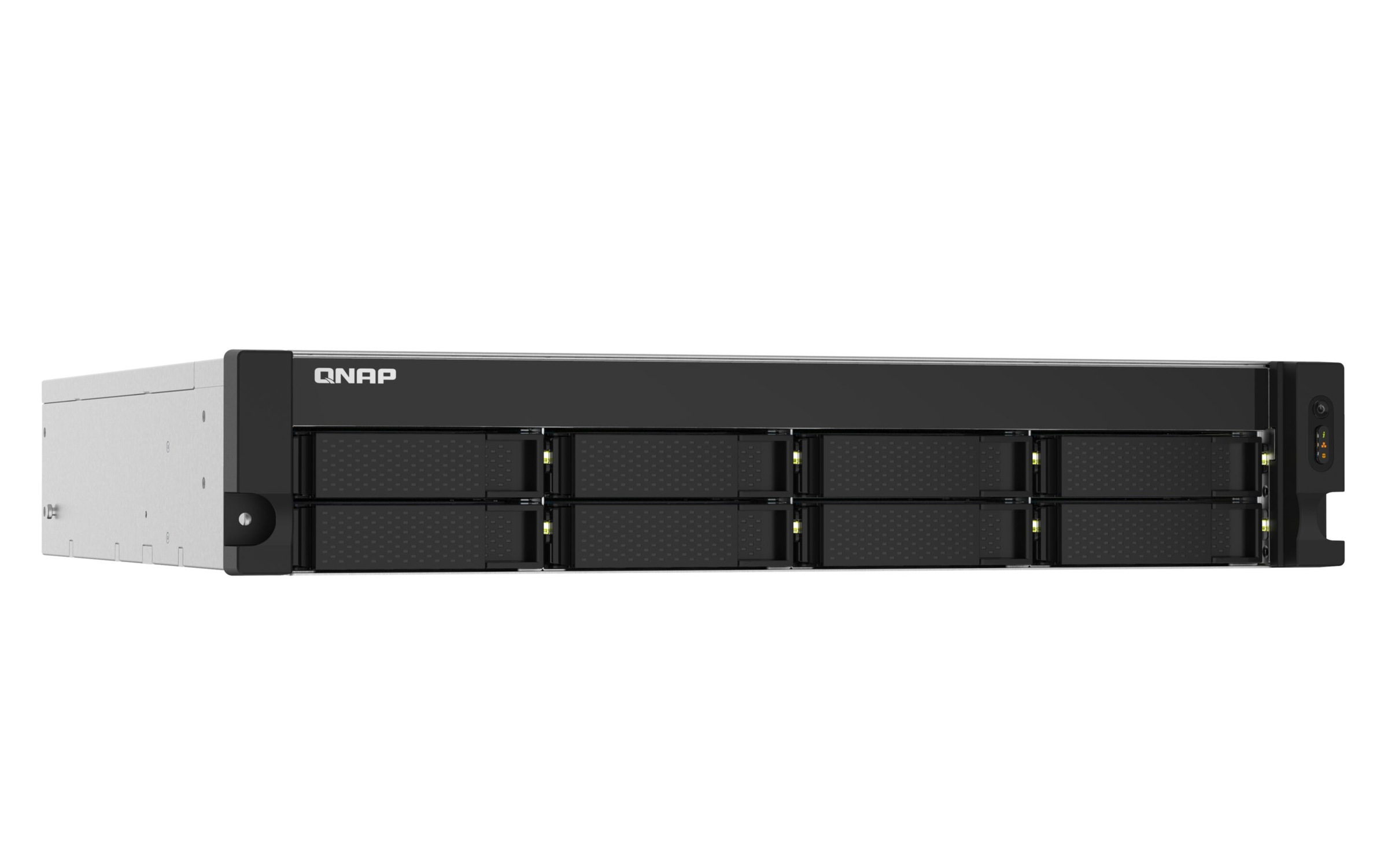 QNAP NAS-Server "TS-832PXU-RP", B:56,3cm H:26cm T:72cm, schwarz, NAS-Server