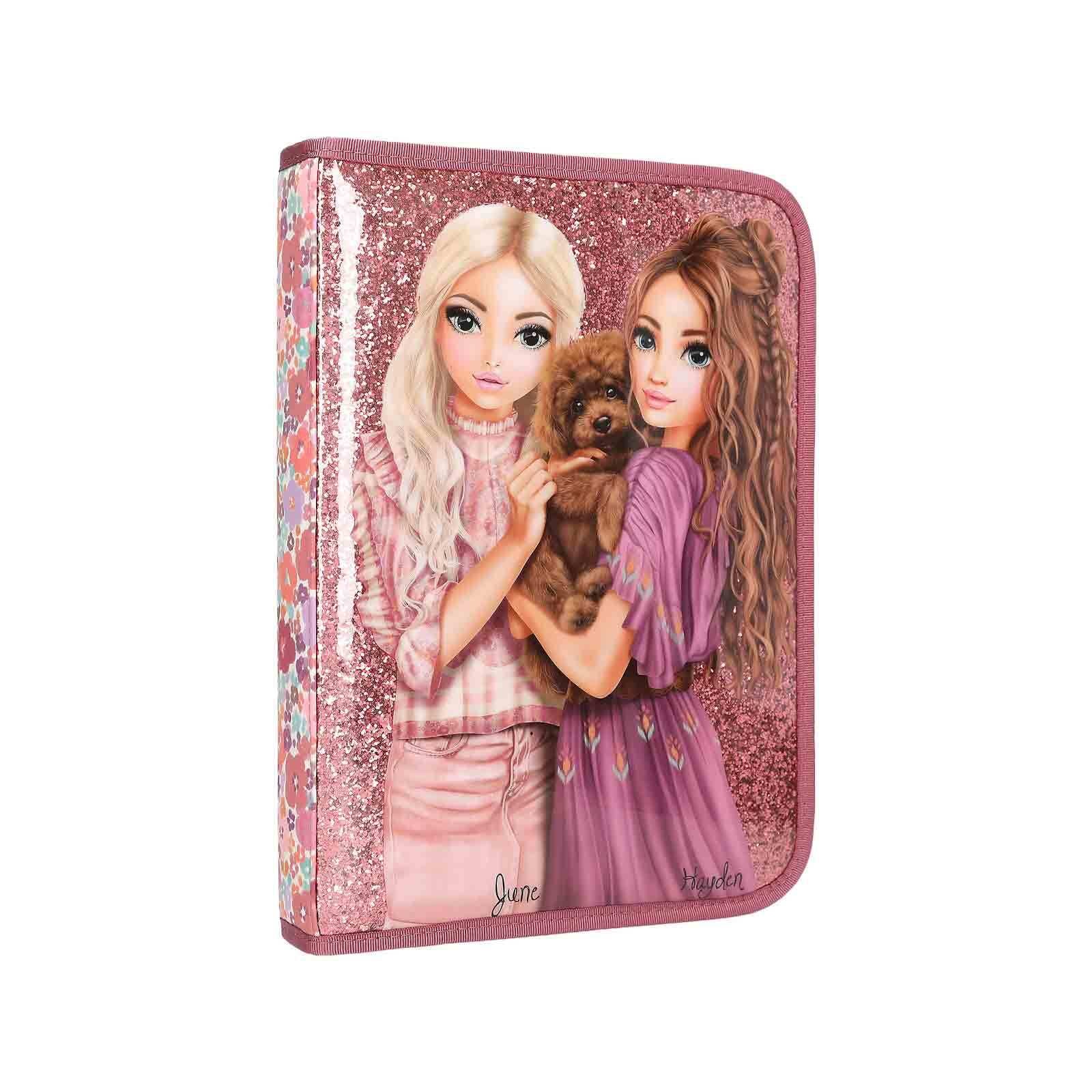 Depesche Buntstift »Große Federtasche TOPModel 4,5 x 20 x 28 cm bunt«
