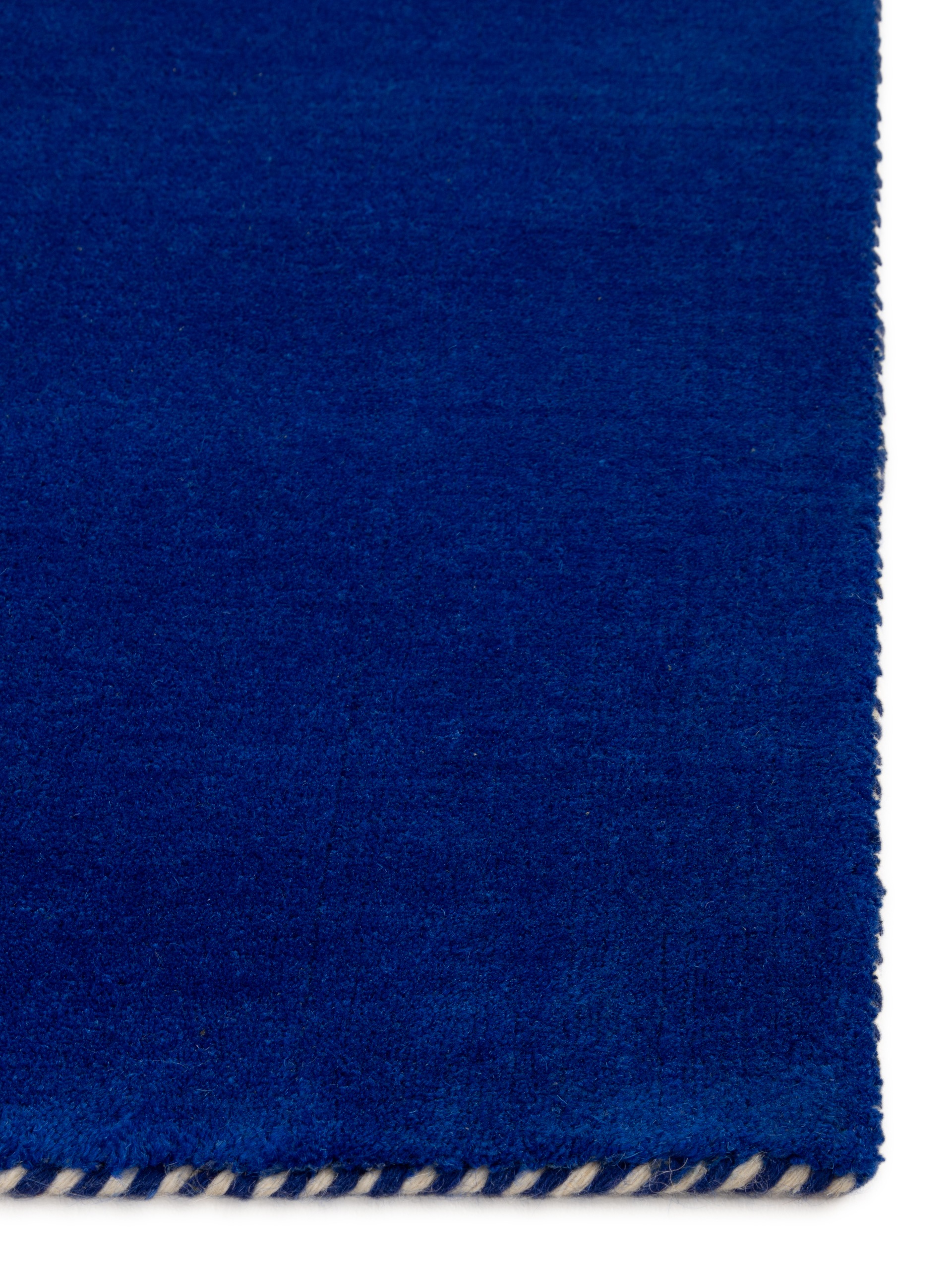carpetfine Wollteppich »Gabbeh Lola Uni«, rechteckig, 14 mm Höhe, mit natürlichem Pflanzenmaterial von Hand gewebt, auch in Rund