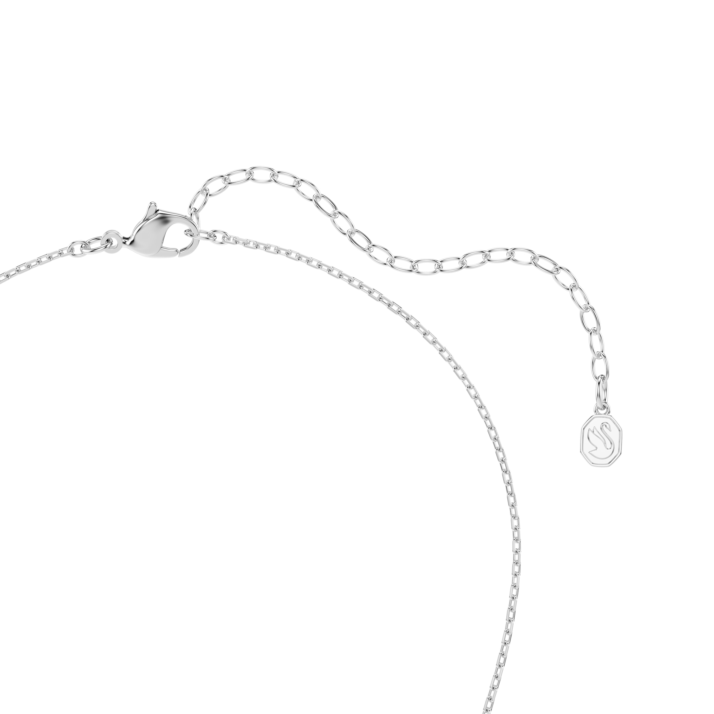 Swarovski Kette mit Anhänger »Schmuck Geschenk Idyllia Halskette Herz mit Pfeil« mit Swarovski® Kristall, Zirkonia (synth.)