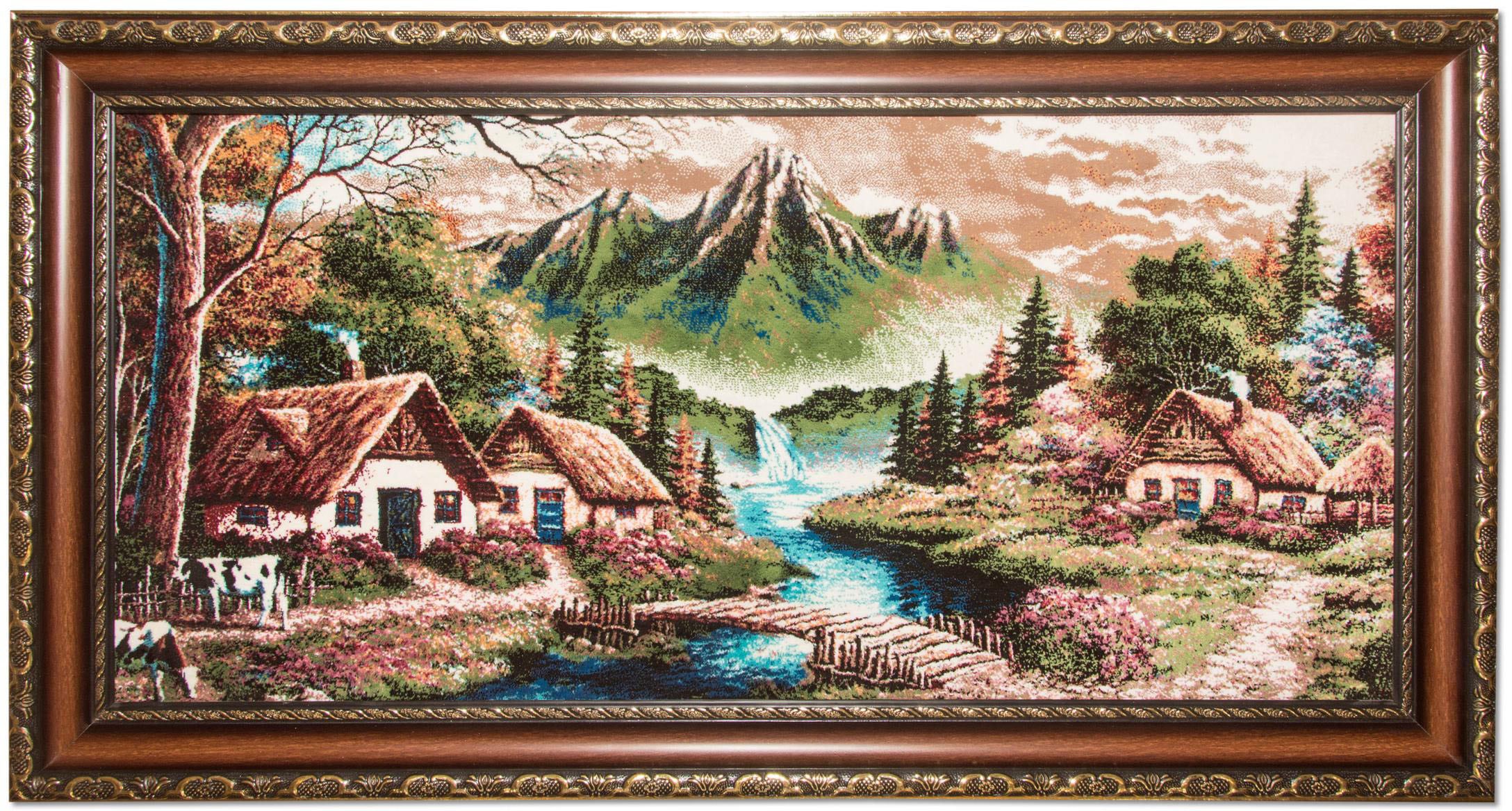 morgenland Wandteppich "Bild-Teppich Figurativ 112 x 63 cm", rechteckig, 6 mm Höhe, besonders weich durch Microfaser