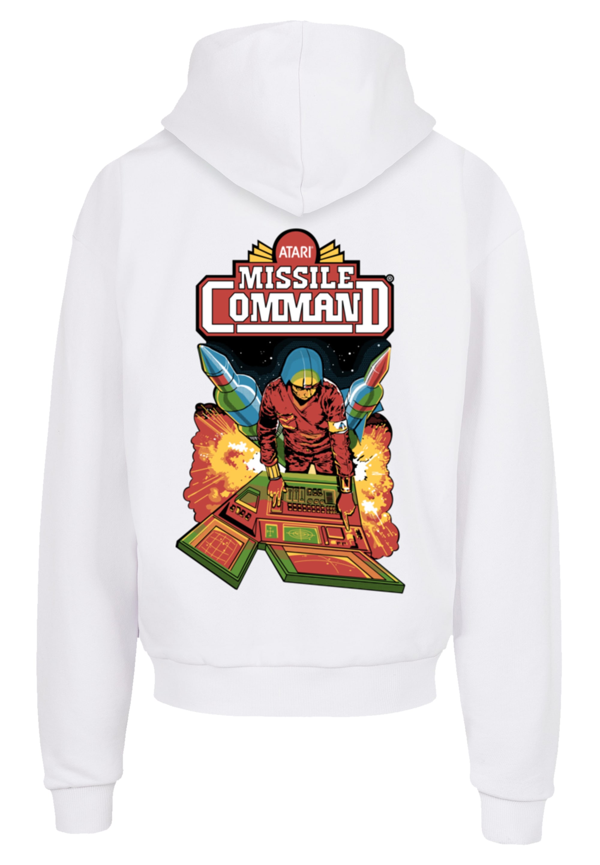 F4NT4STIC Kapuzenpullover »Atari Games Red Retro Gaming«, Premium Qualität