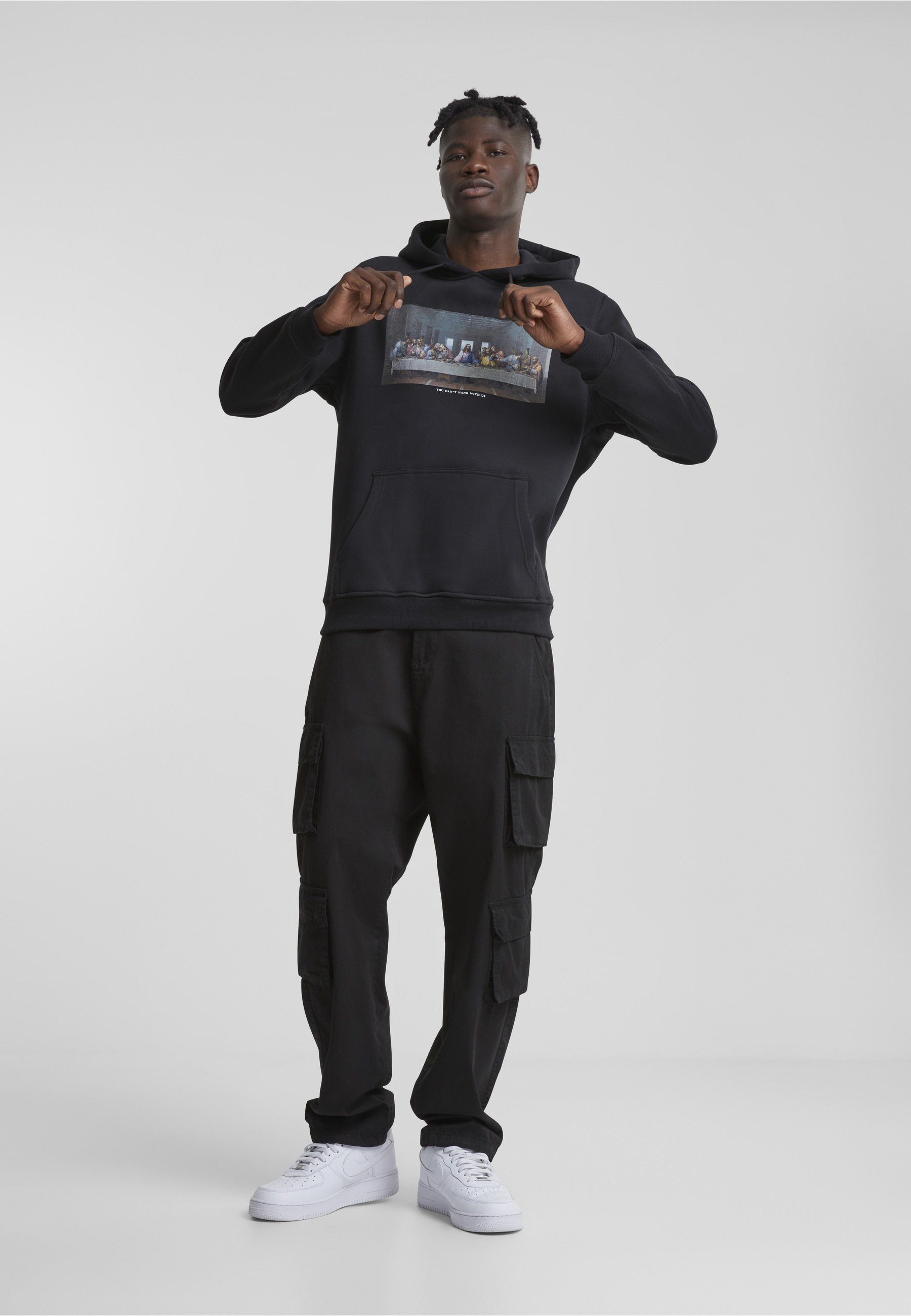 MisterTee Rundhalspullover »MisterTee Herren Can't Hang With Us Hoody« 1 Stk.