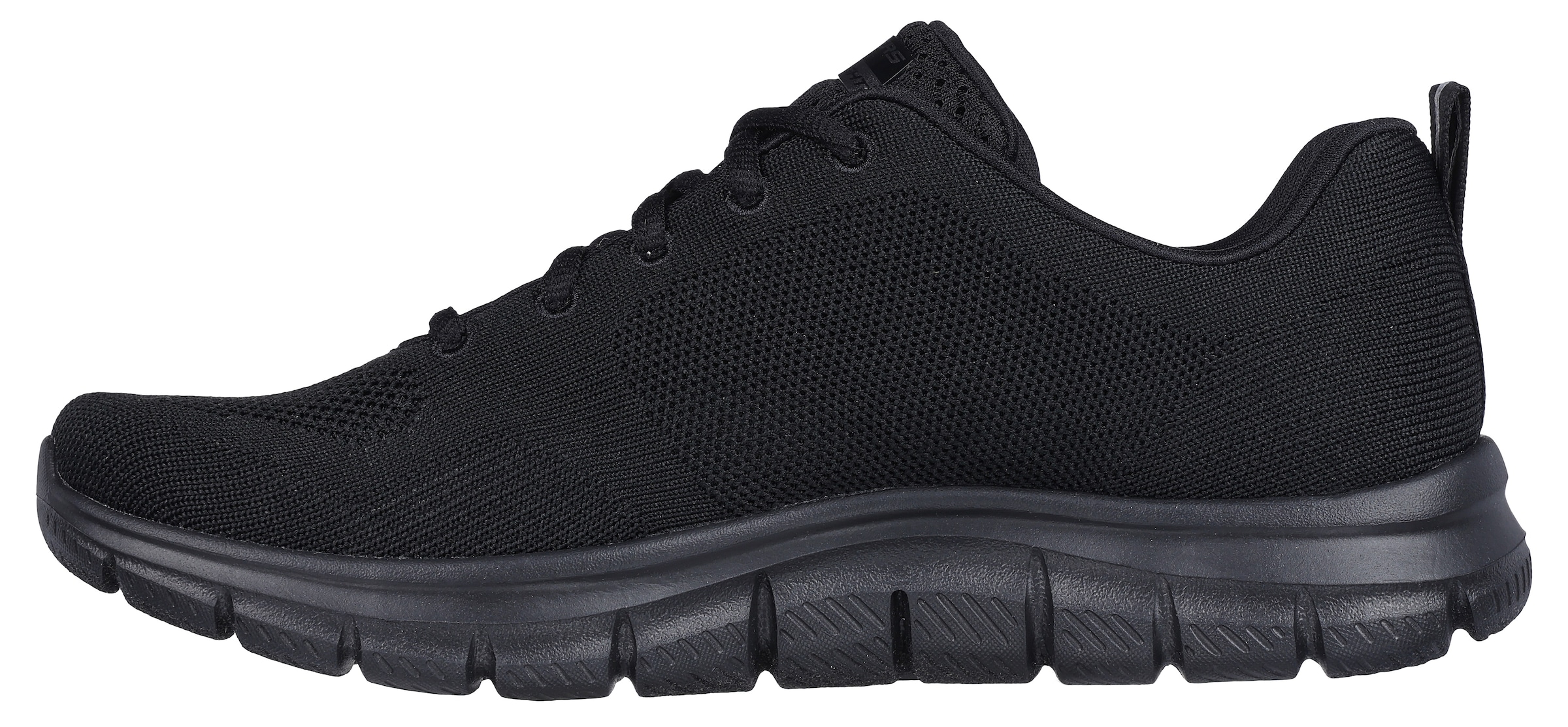 Skechers Sneaker »TRACK-DAYTIME DREAMER«, Freizeitschuh, Halbschuh, Schnürschuh in bequemer Form