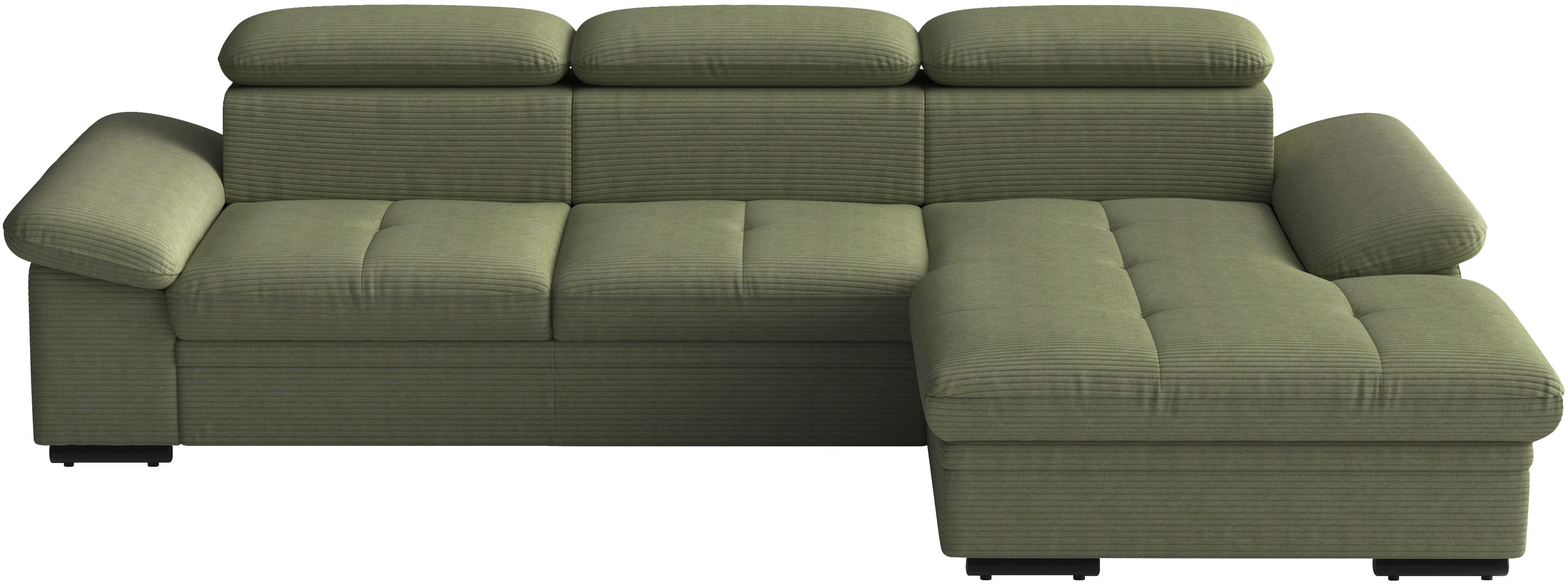sit&more Ecksofa "Viola L-Form, B: 260 cm, Arm- & Kopfteilverstellung" optional Schlaffunktion,inkl Armteil- & Kopfteilverstellung