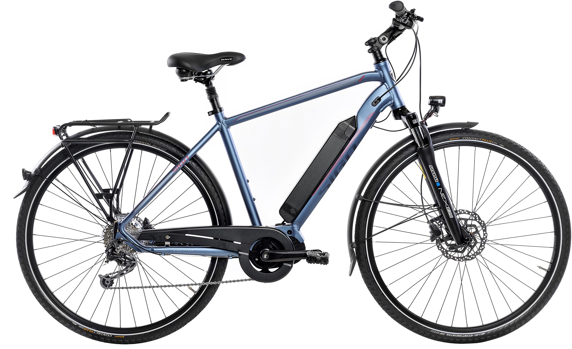 SIGN E-Bike 9 Gang Shimano Shimano Deore Mi...