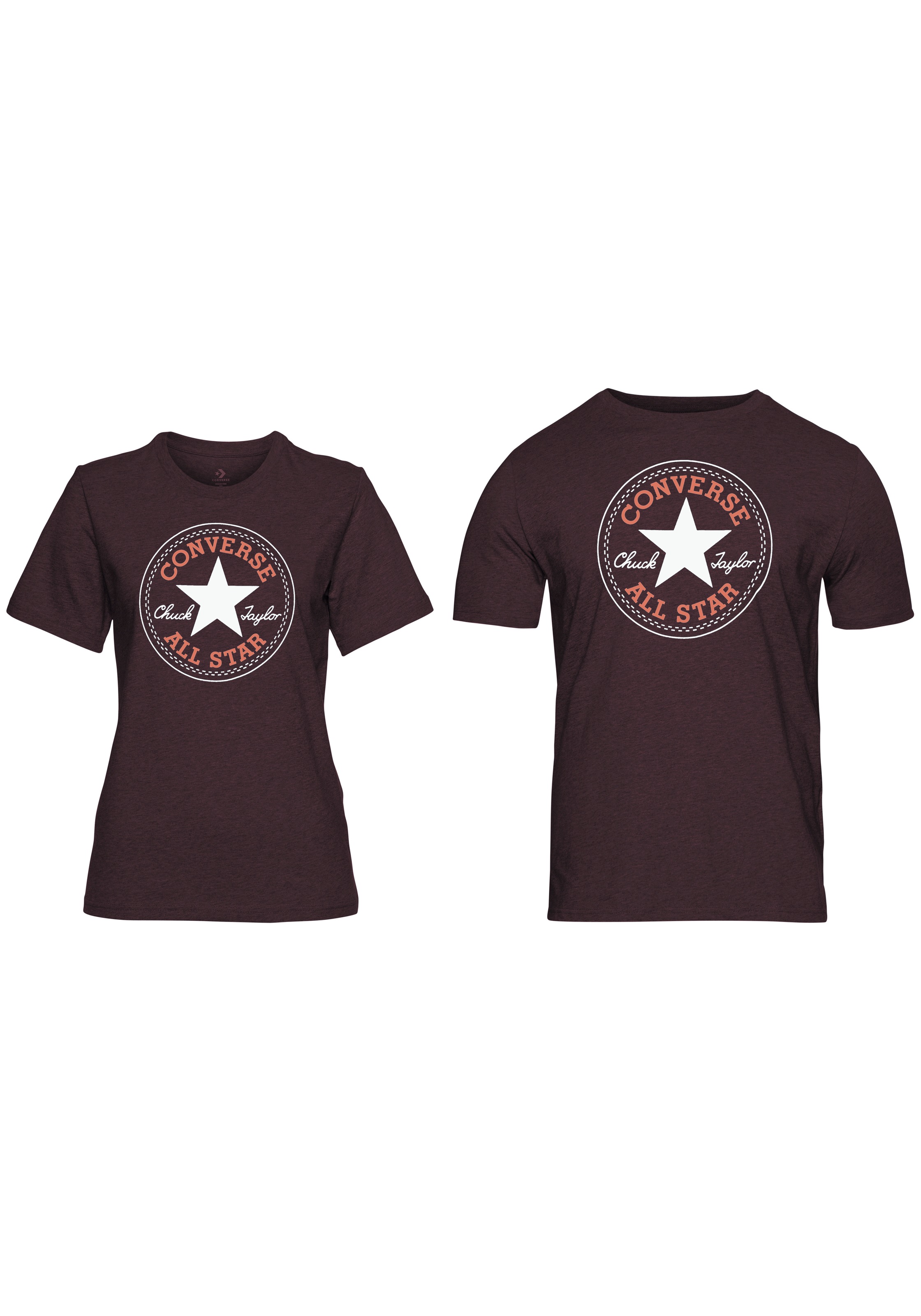 Converse T-Shirt "UNISEX CONVERSE GO-TO ALL STAR PATCH LOGO STANDARD FIT T- günstig online kaufen
