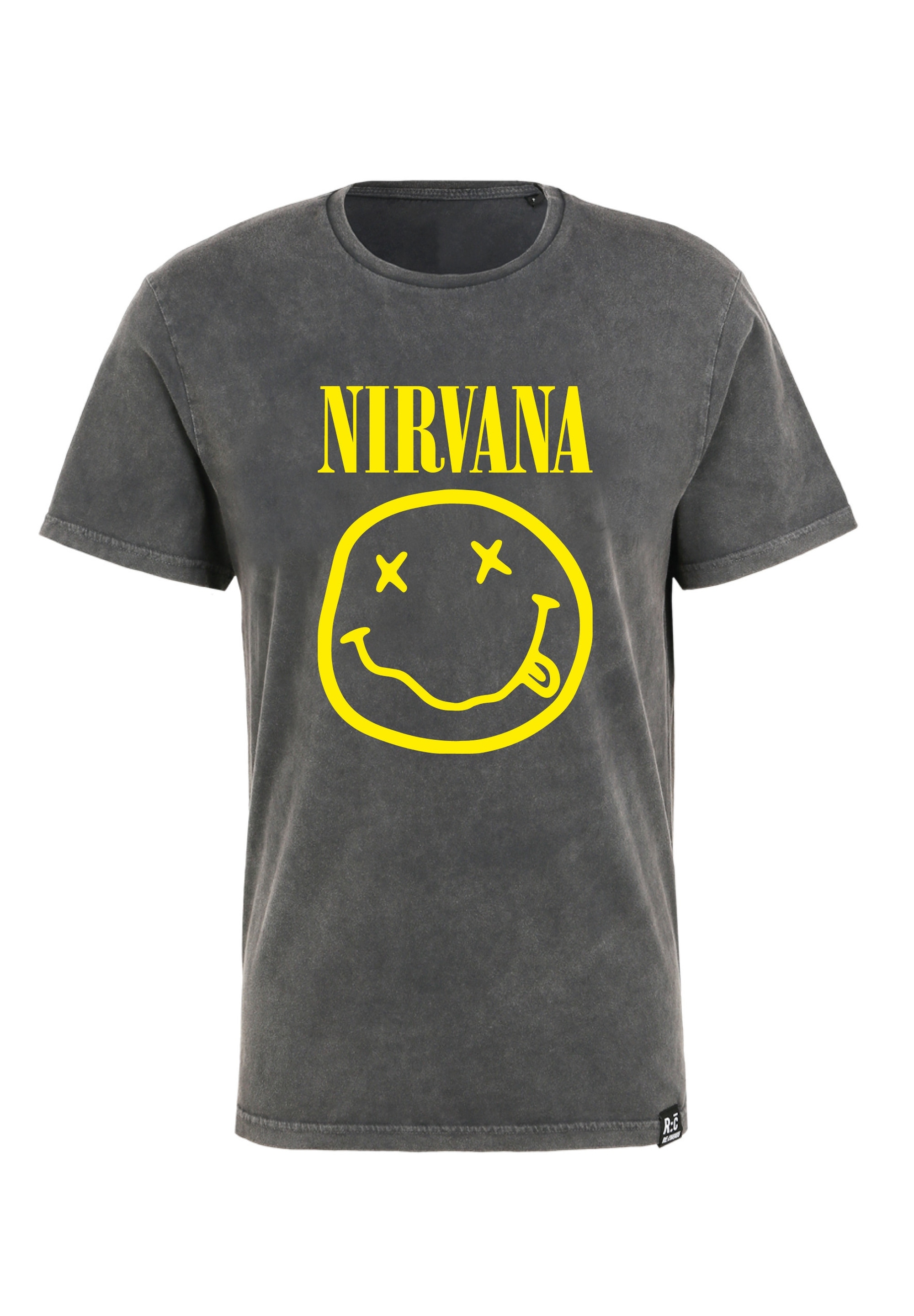 Recovered T-Shirt »Nirvana Yellow«, mit coolem Nirvana-Print