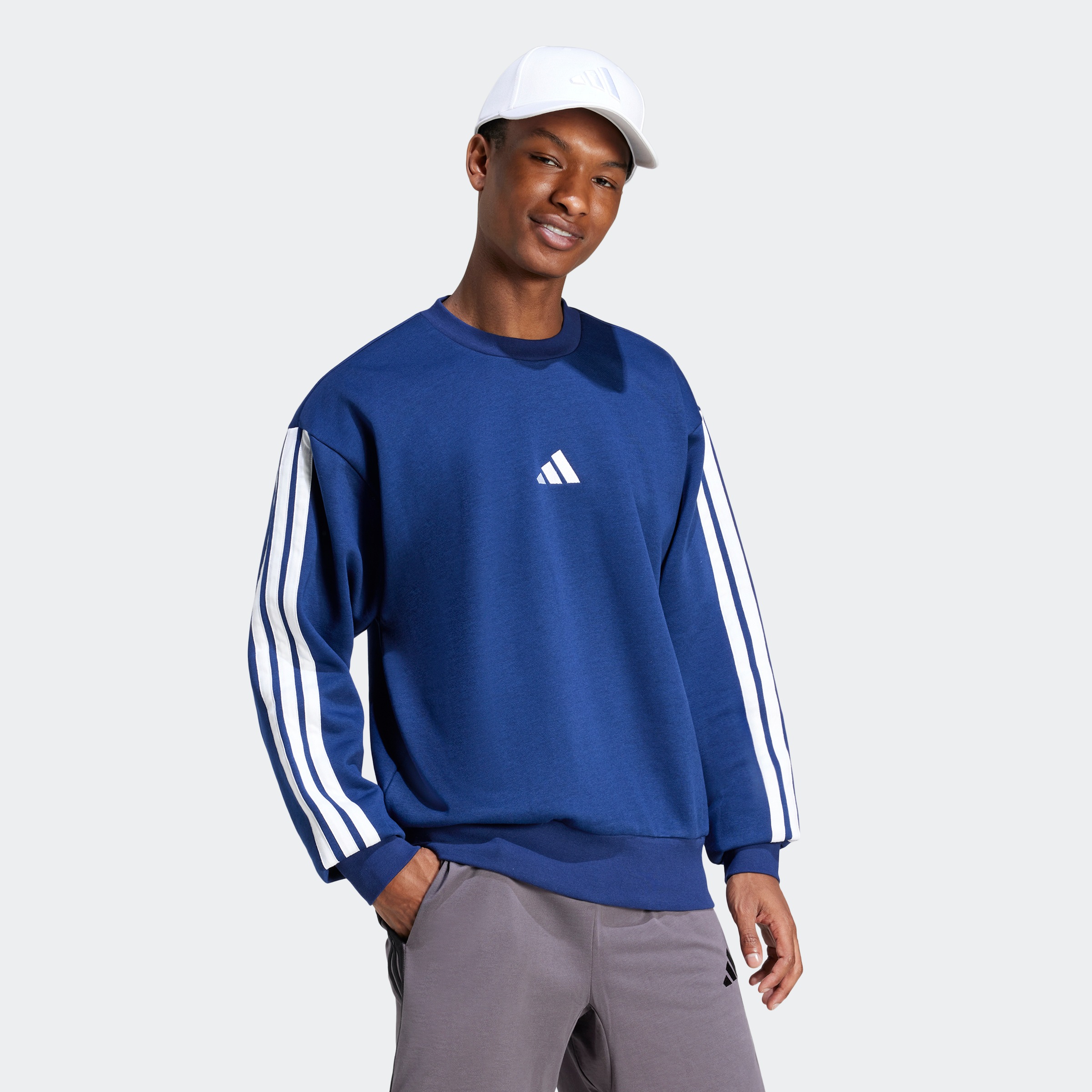 adidas Sportswear Sweatshirt "M 3S FL SWT" günstig online kaufen