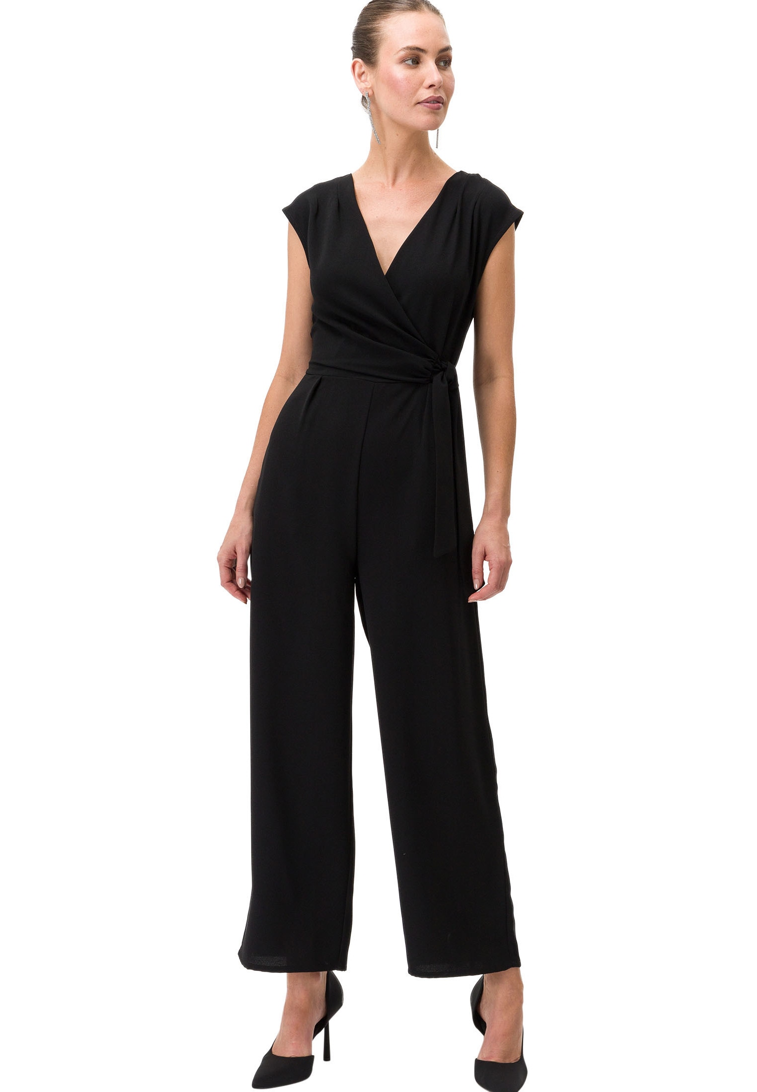 Zero Overall »zero Jumpsuit mit Wickeloptik«, (1 tlg.), Gürtel