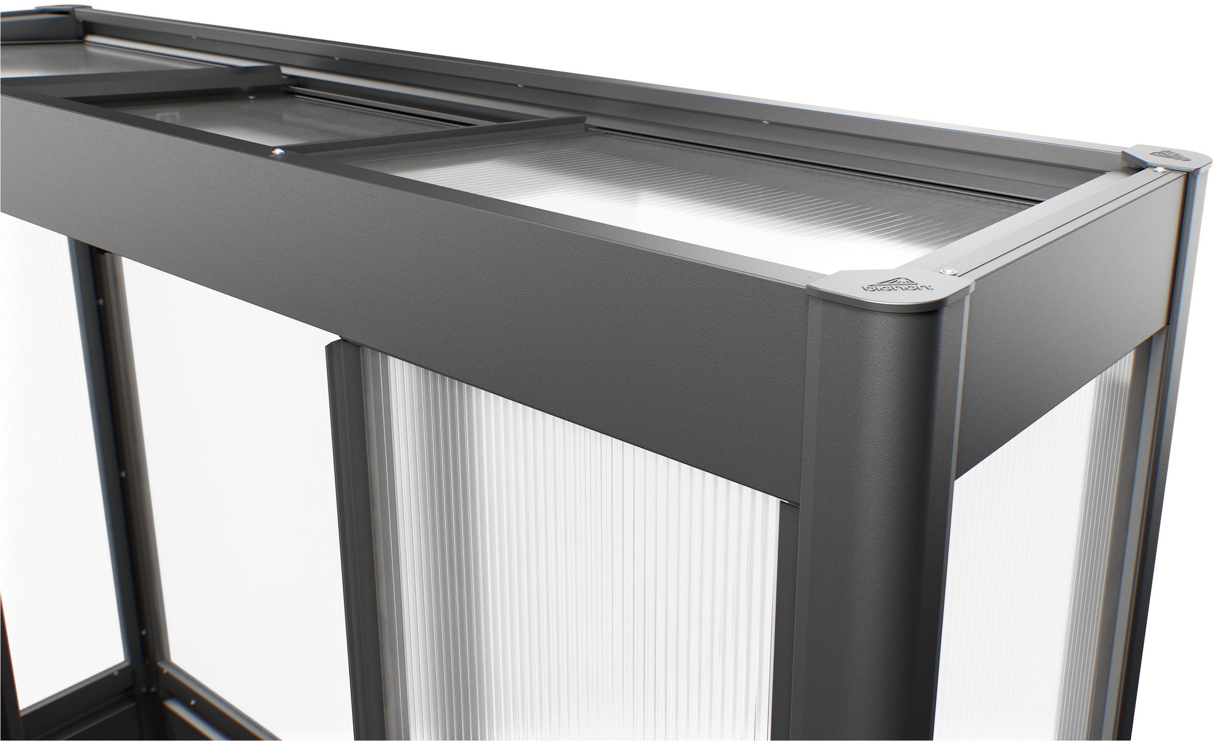 Biohort Gewächshaus »Florentina Gr. 2x0,5 MAXI, verschiedene Farben« Kompaktes Gewächshaus für hochwachsende Pflanzen