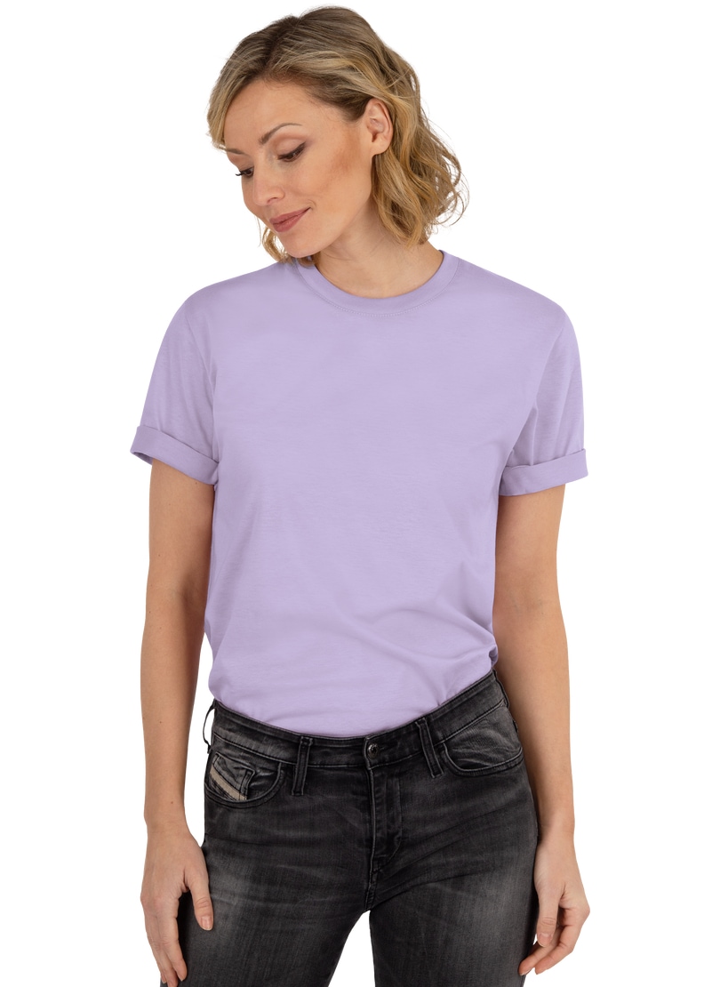 Trigema T-Shirt »TRIGEMA T-Shirt DELUXE Baumwolle« kaufen | BAUR