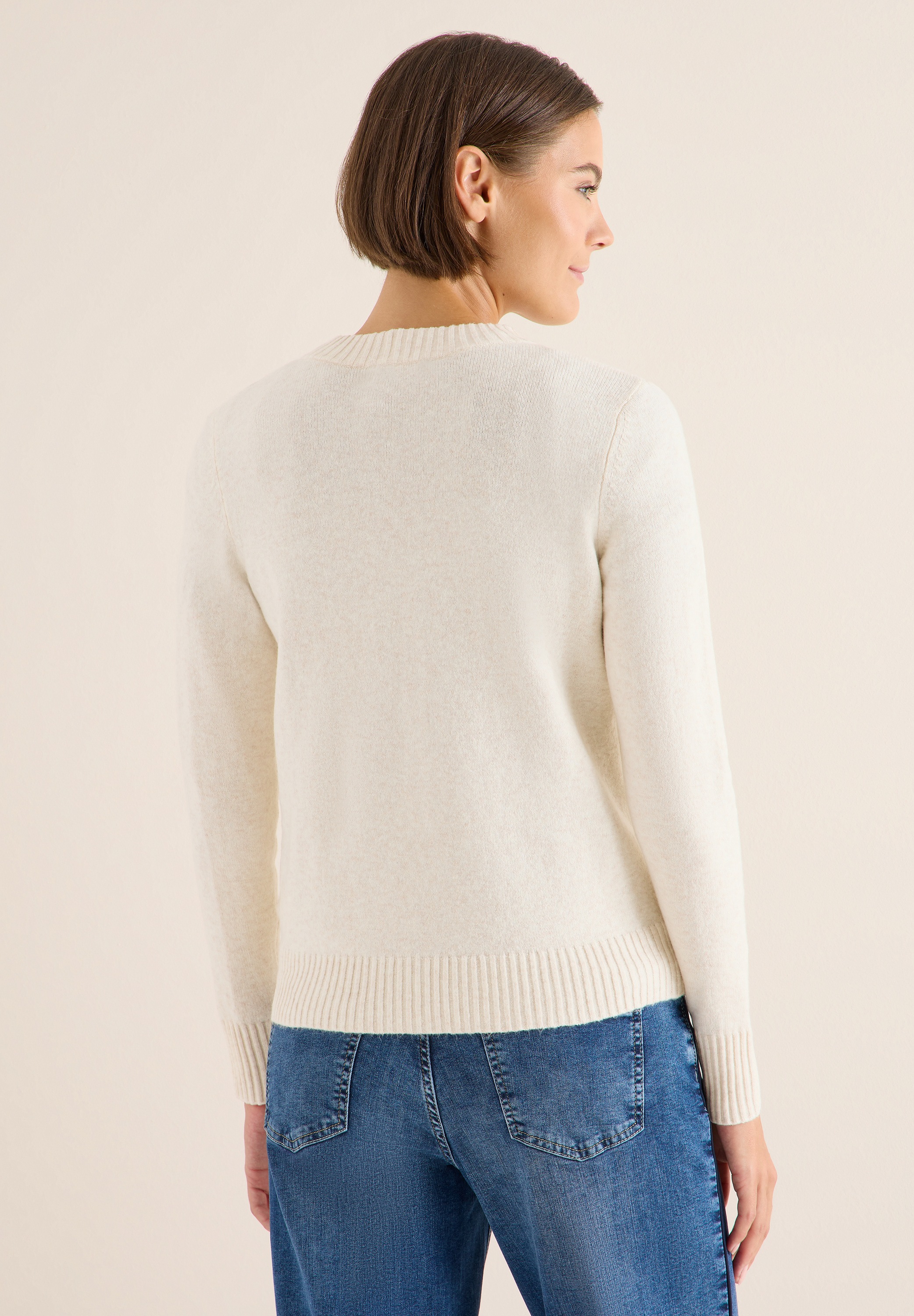 Cecil Cardigan, im angenehmen Materialmix günstig online kaufen