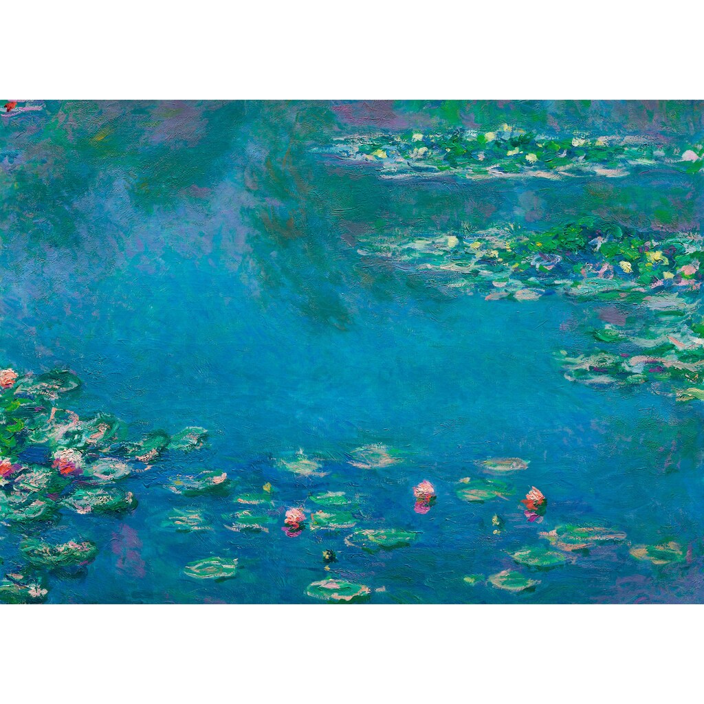 Art for the home Leinwandbild »Wasserlilien (Monet)«, Natur