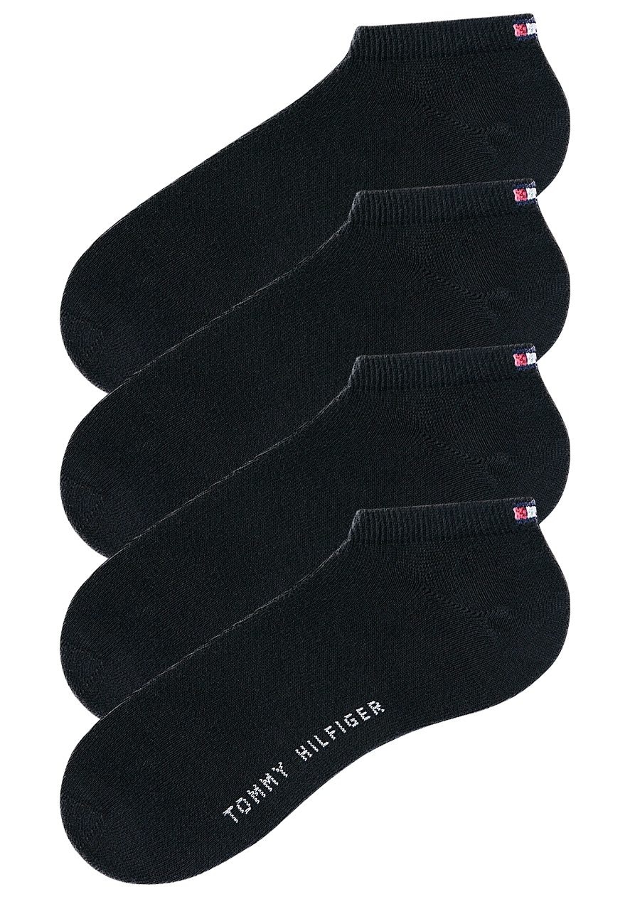 Tommy Hilfiger Sneakersocken, (4 Paar), mit Markenlogo