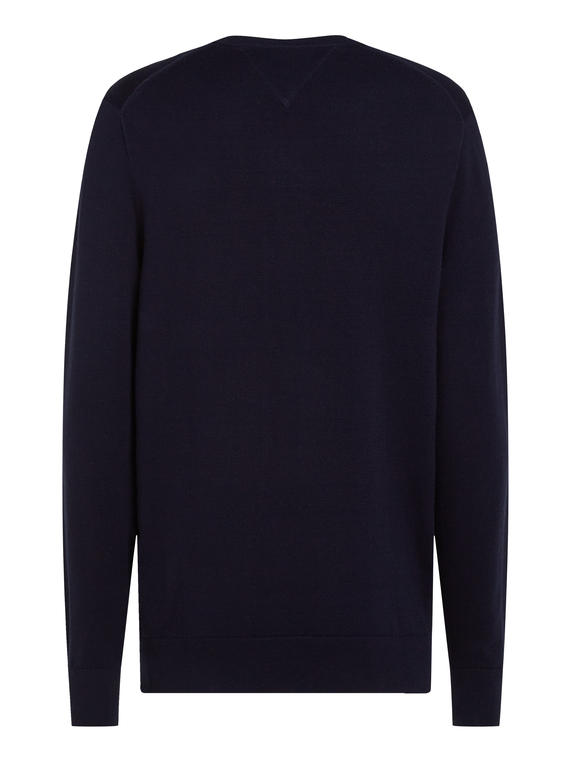 Tommy Hilfiger Strickpullover »ESSENTIAL COTTON V NECK«