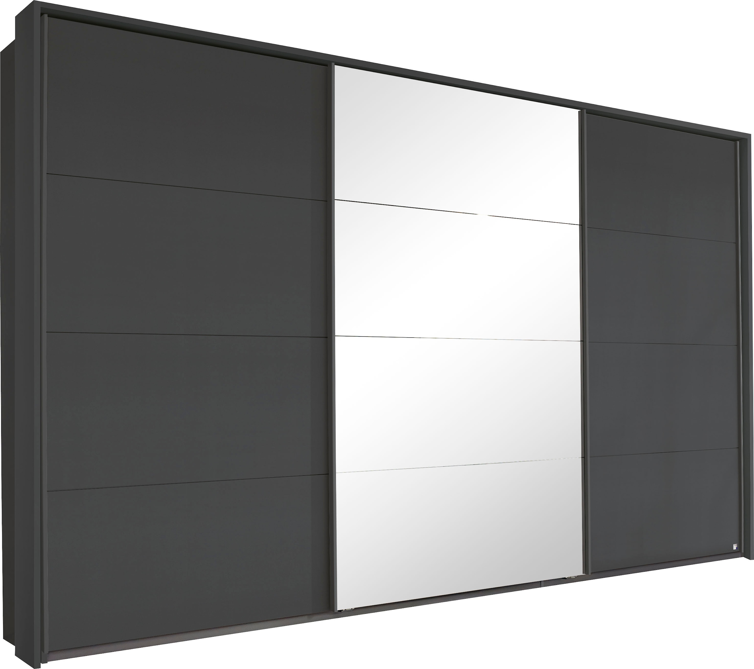 OTTO home Kleiderschrank "Mehrzweckschrank Aktenschrank Möbel Mietswohnung Schlafzimmer TUBONA" Breiten 278/368 cm, Höhen 214/233 cm inkl. Passepartout, Beleuchtung, mit umfangreicher Innenausstattung und Passepartout MADE IN GERMANY