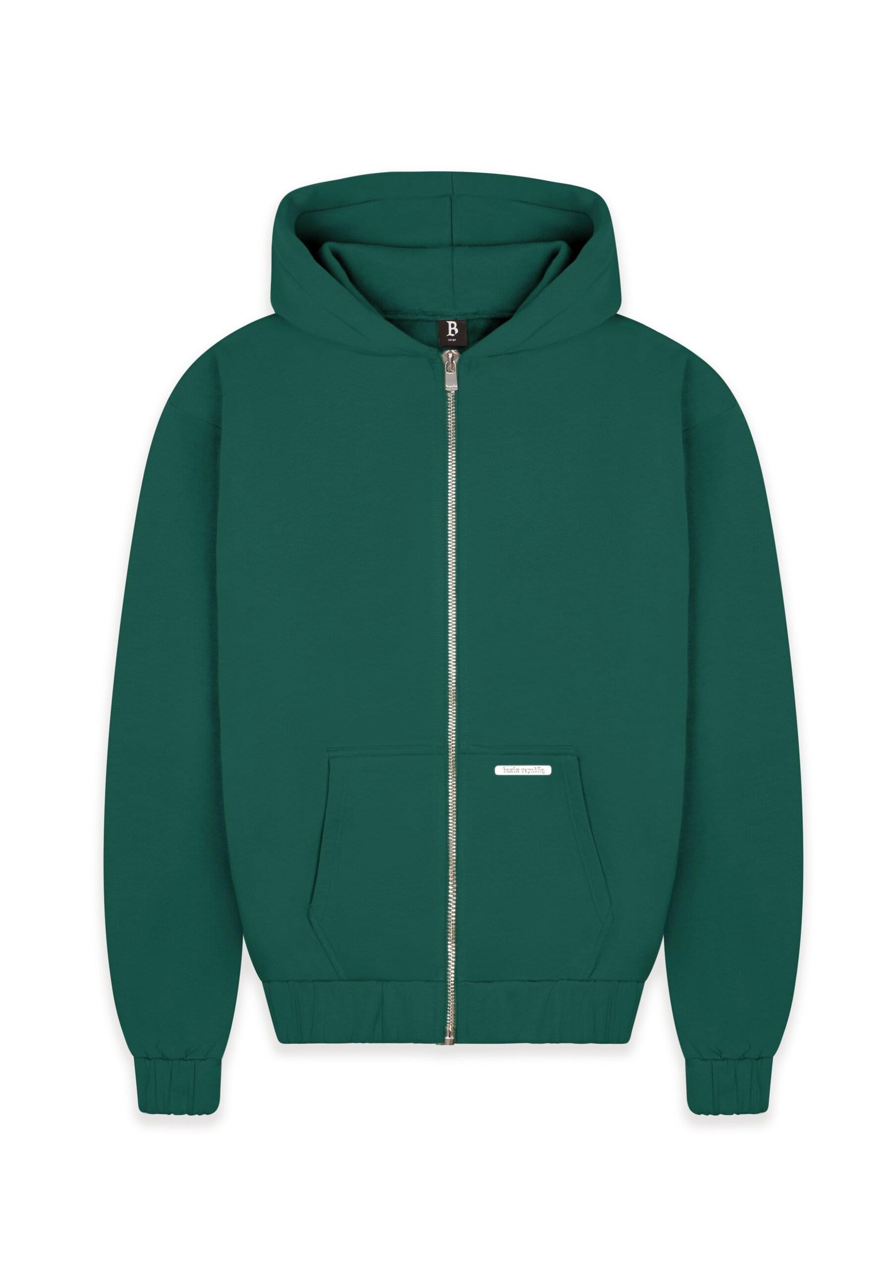 Dropsize Sweatjacke "Dropsize Herren Super Heavy Blank Zip-Hoodie" günstig online kaufen